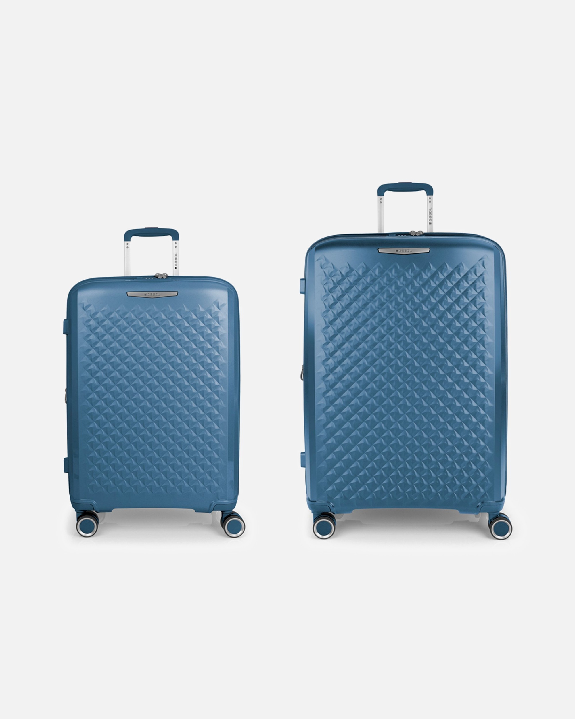 Valise for HommeGabolQueens 4 roulettes Set de valises 2 pièces avec soufflet d'extensionazul