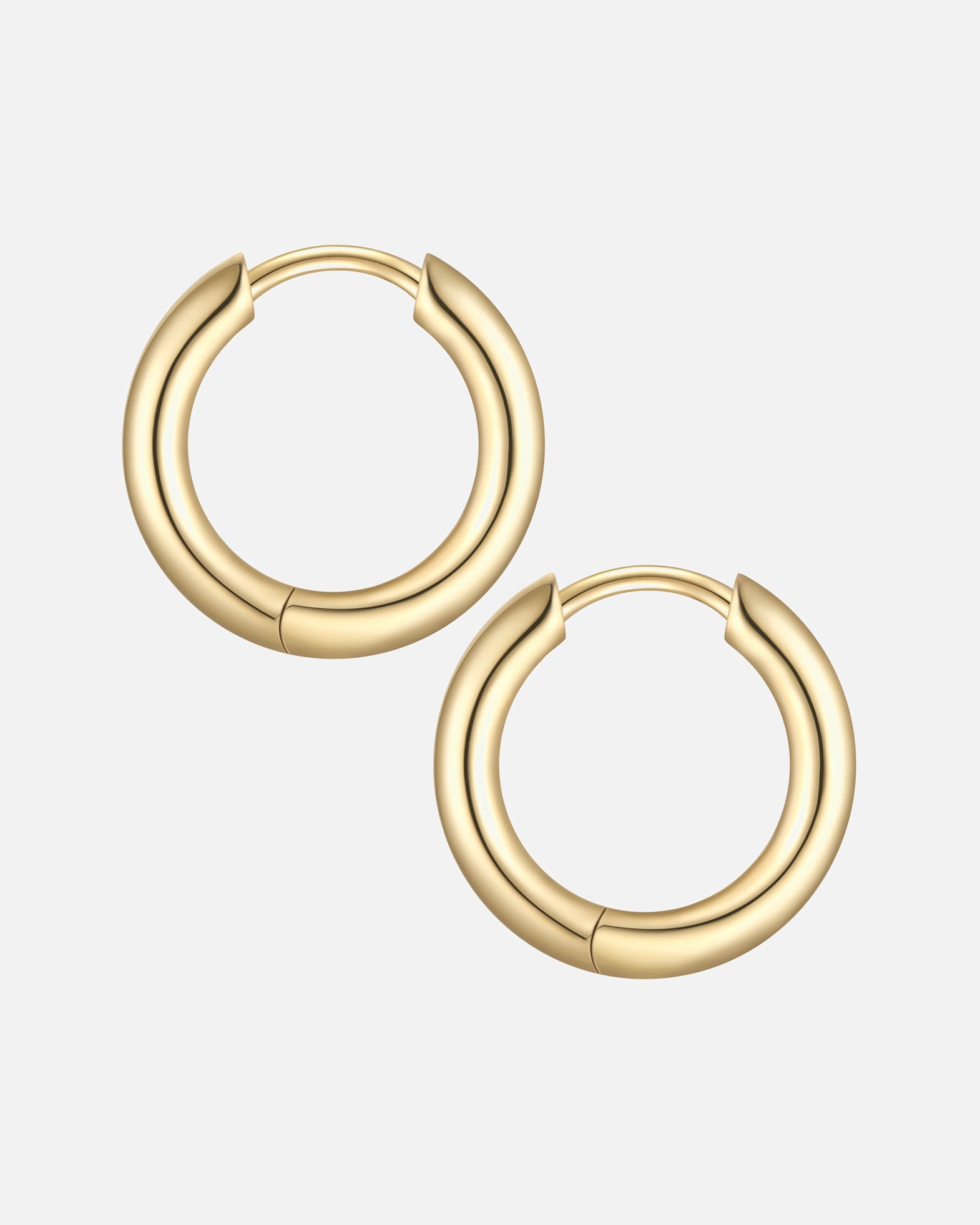 Créoles for FemmeGlanzstücke MünchenCréoles en argent sterling en or jaune20,5 mm