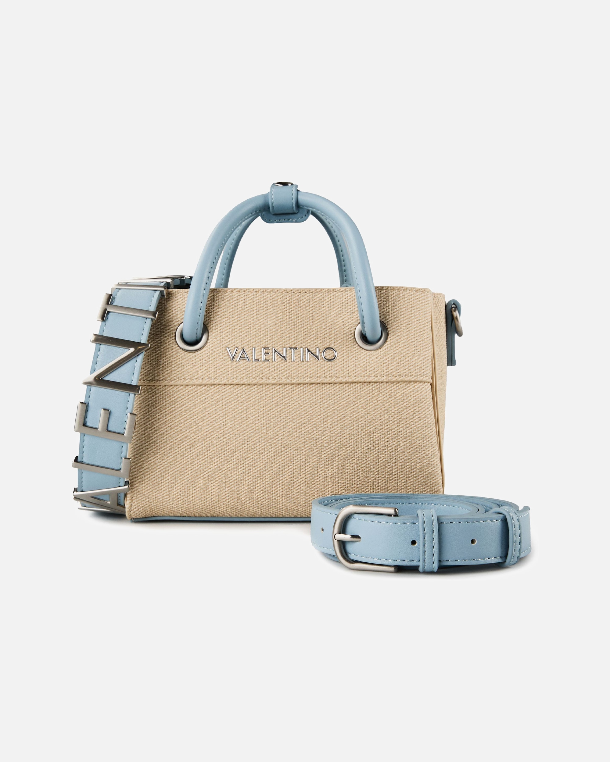 Tasche für Weiblich Valentino by Mario Valentino Alexia Summer Shopper naturale-avio