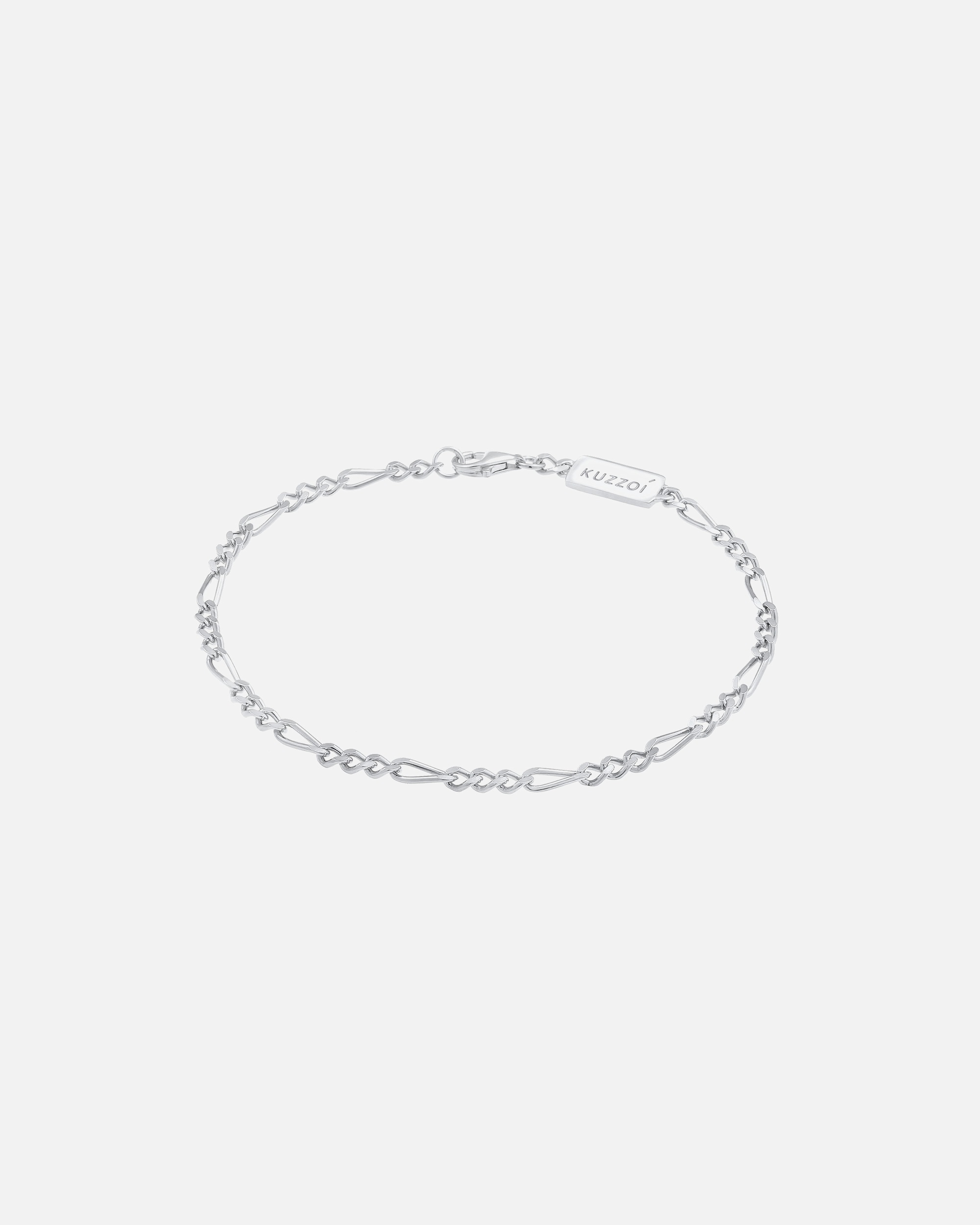 Bracelet for HommeKUZZOIHommes Massive Basique Cool en argent sterling 92521