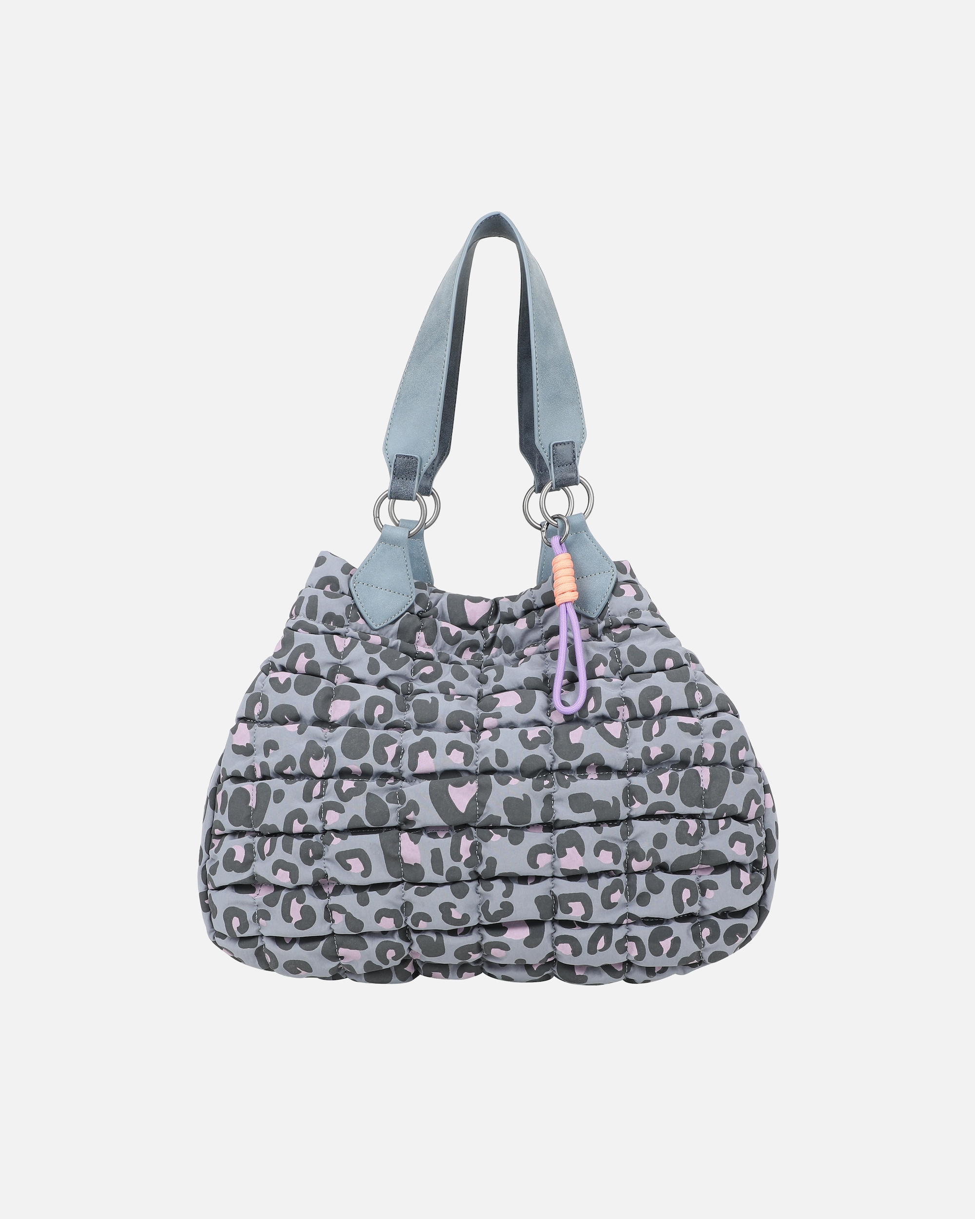 Tasche für Weiblich Fritzi aus Preußen Izzy Medium Limited Leo Camel Schultertasche 42 cm soft blue