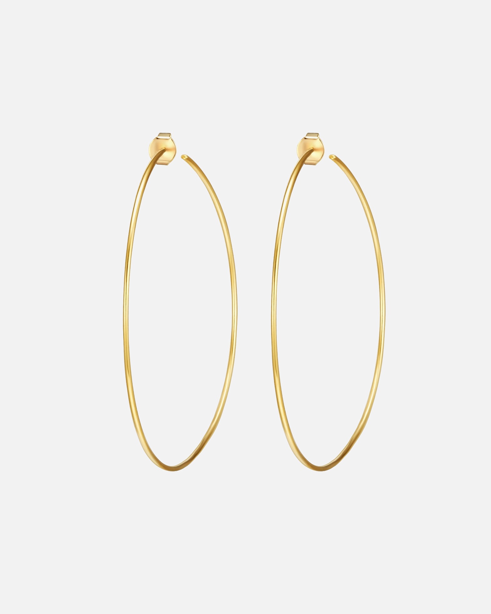 Créoles for FemmeBoucles d´oreilles Laiton en Or jaune53,6 mm