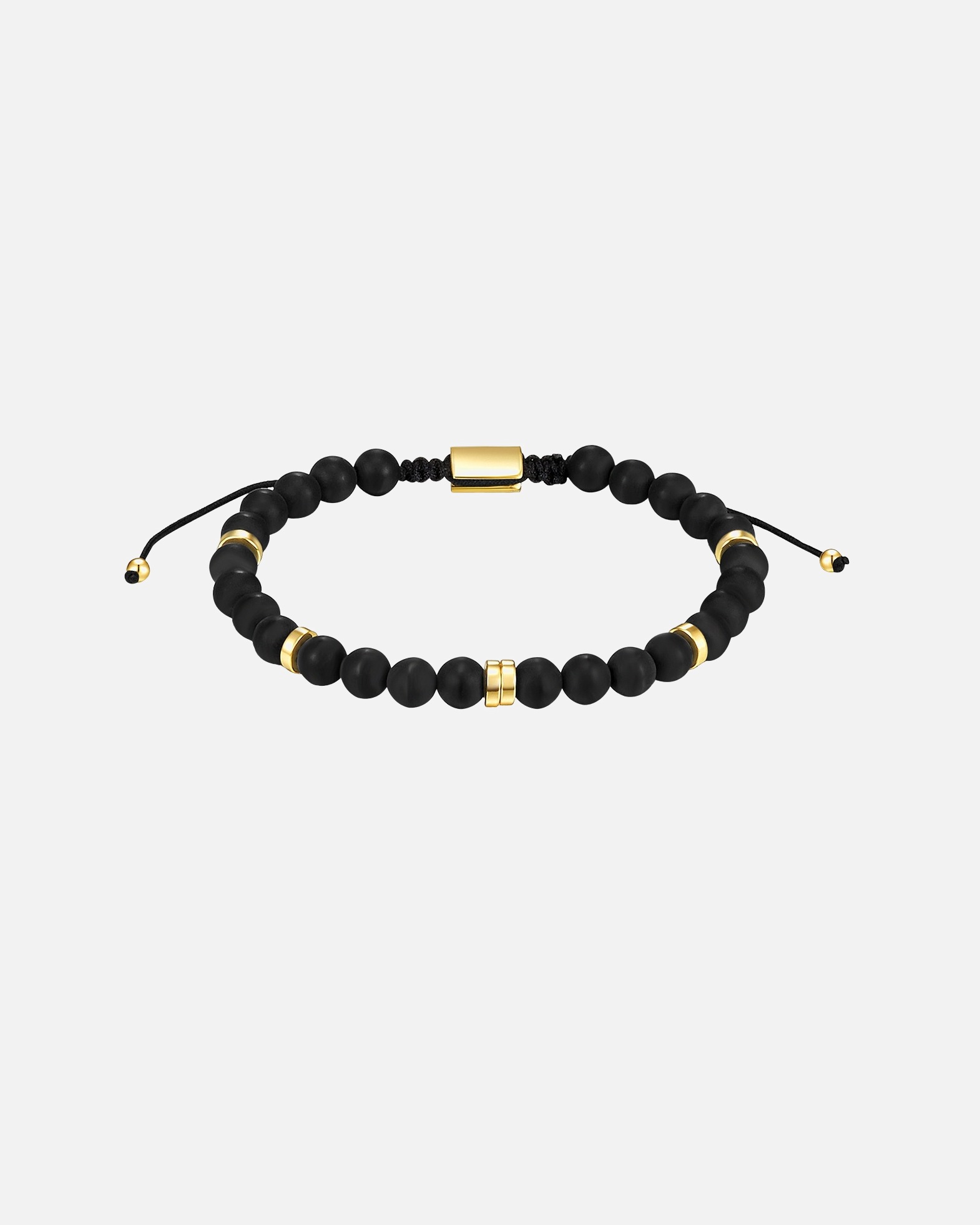 Bracelet for HommeBracelet en Argent sterling en Or jauneflexibel einstellbar