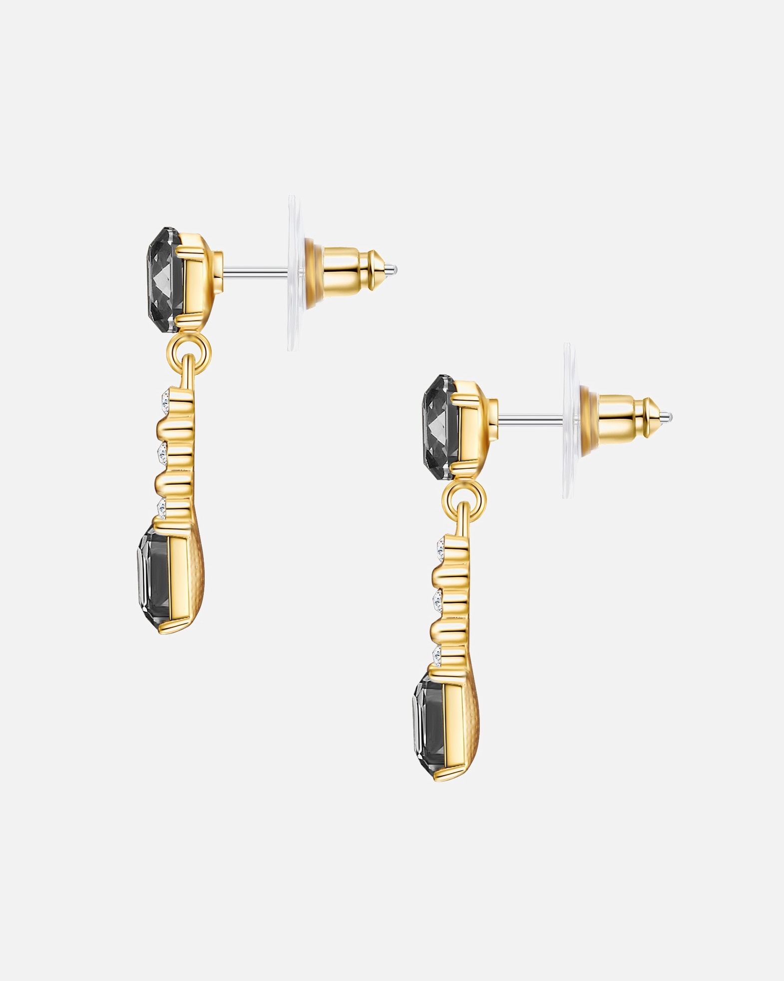 Boucle d'oreilles for FemmeLulu & JaneBoucles d'oreille tendance Métal Verre en Or jaune30,0 mm