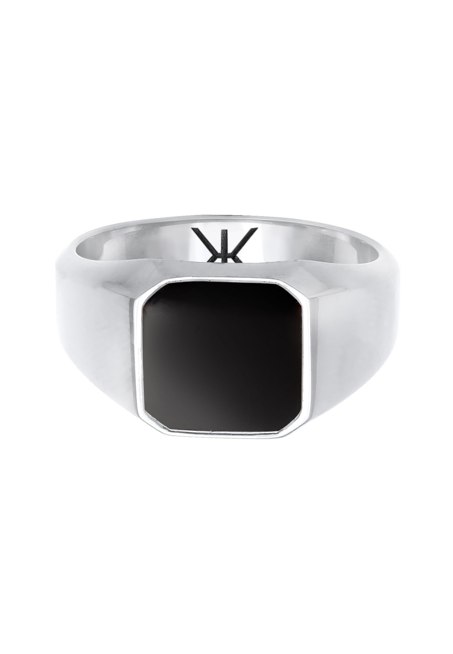 Chevalière Homme Kuzzoi Argent 925 Massif Plaqué Or – Design Classique Mat 11 Mm – Tailles 60 à 66