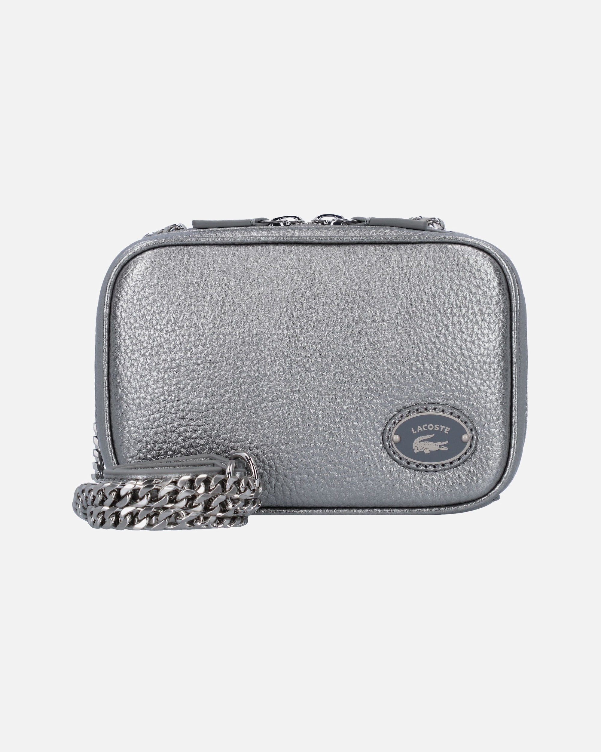 Sac for FemmeLacosteOrigin Croc Sac bandoulièregunmetal