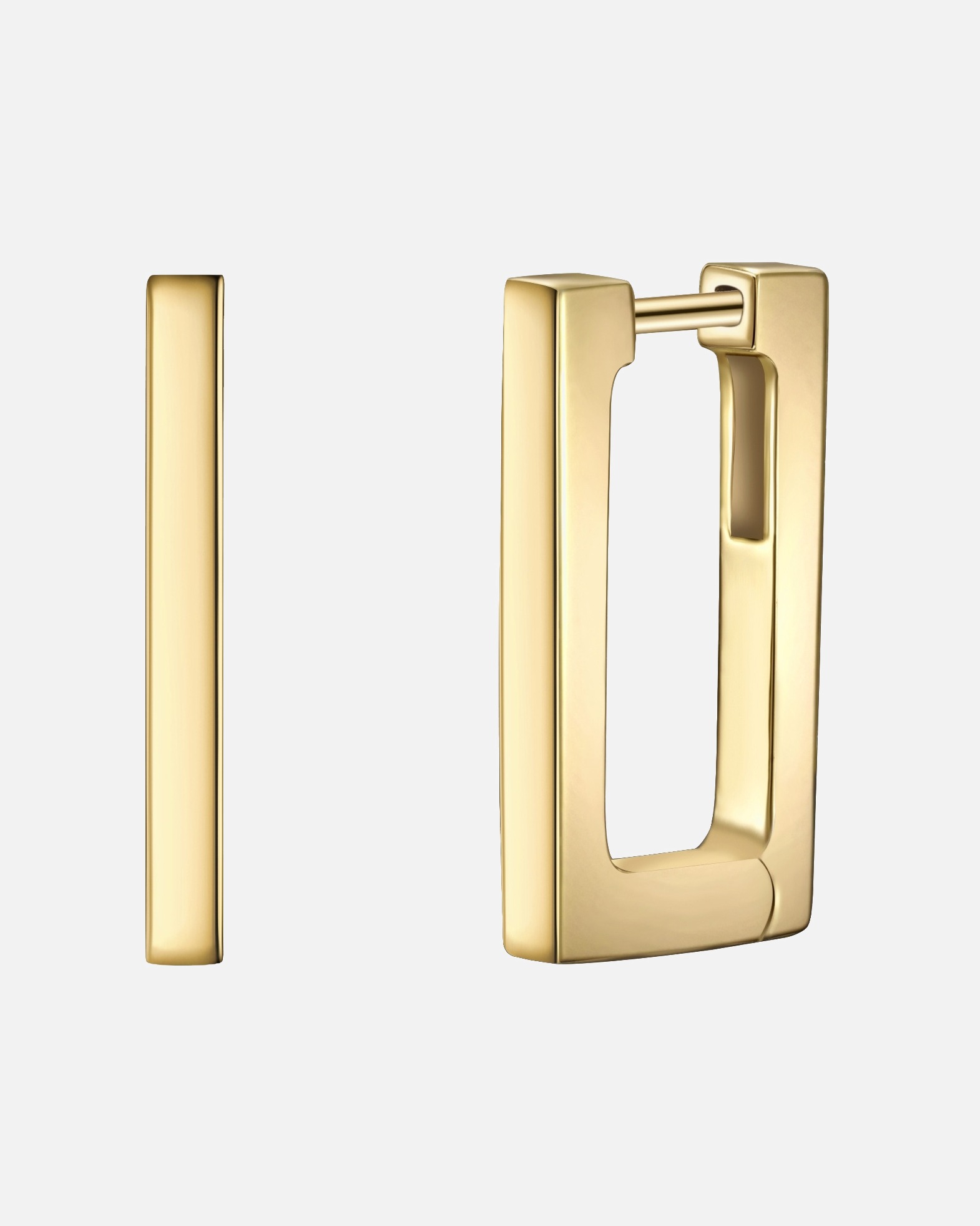 Créoles for FemmeCréoles en argent Argent sterling en Or jaune19,7 mm