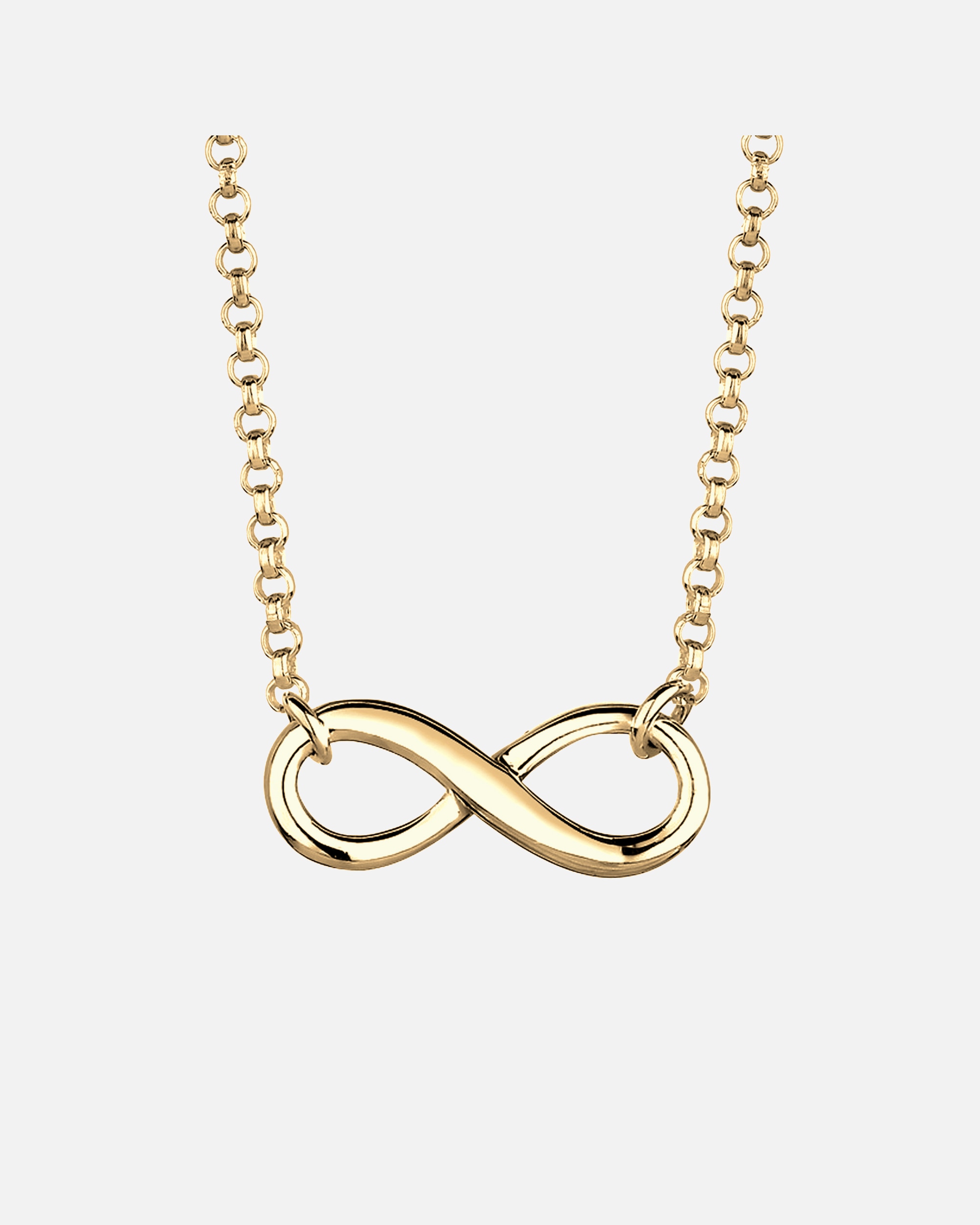 Halskette für Weiblich Elli Elli Halskette Infinity Symbol Unendlichkeit 925 Silber goldfarben