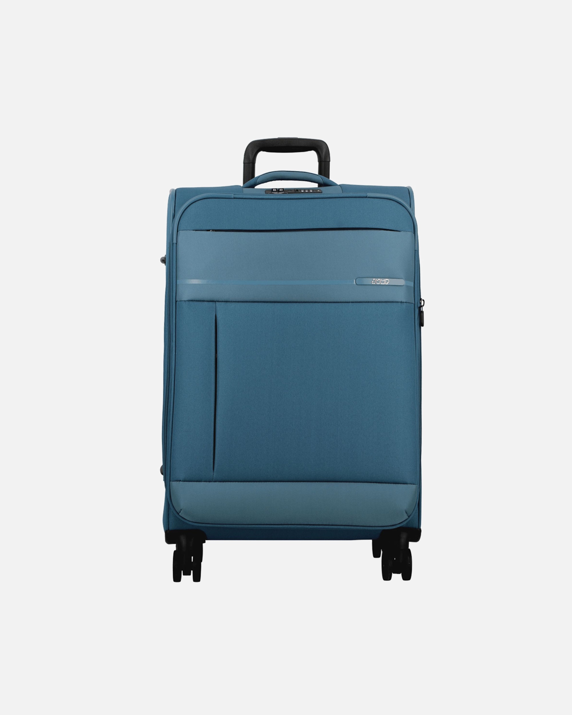 Valise trolley for HommeJumpMonthélys 4 roulettes Trolley 67 cm avec soufflet d'extensionblue