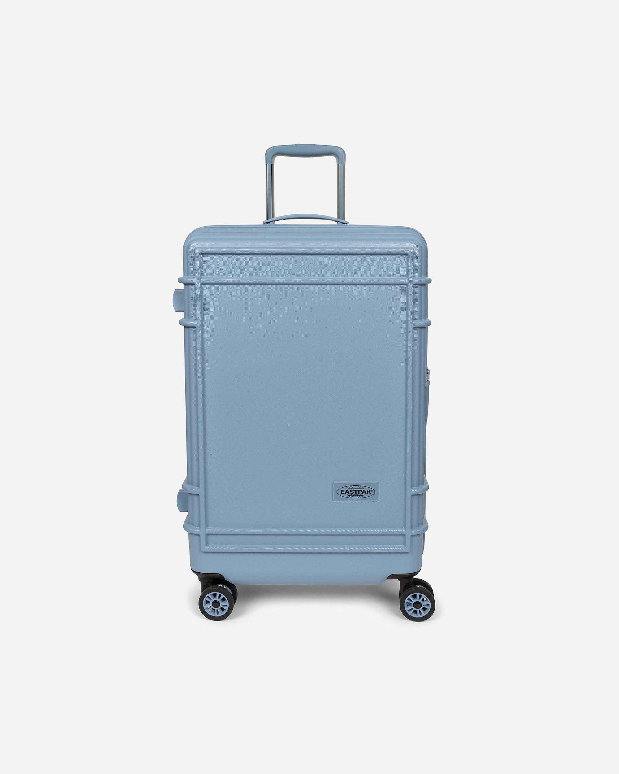 Koffer für Männlich Eastpak Resist'R Zip 4 Rollen Trolley 68.5 cm monotone blue