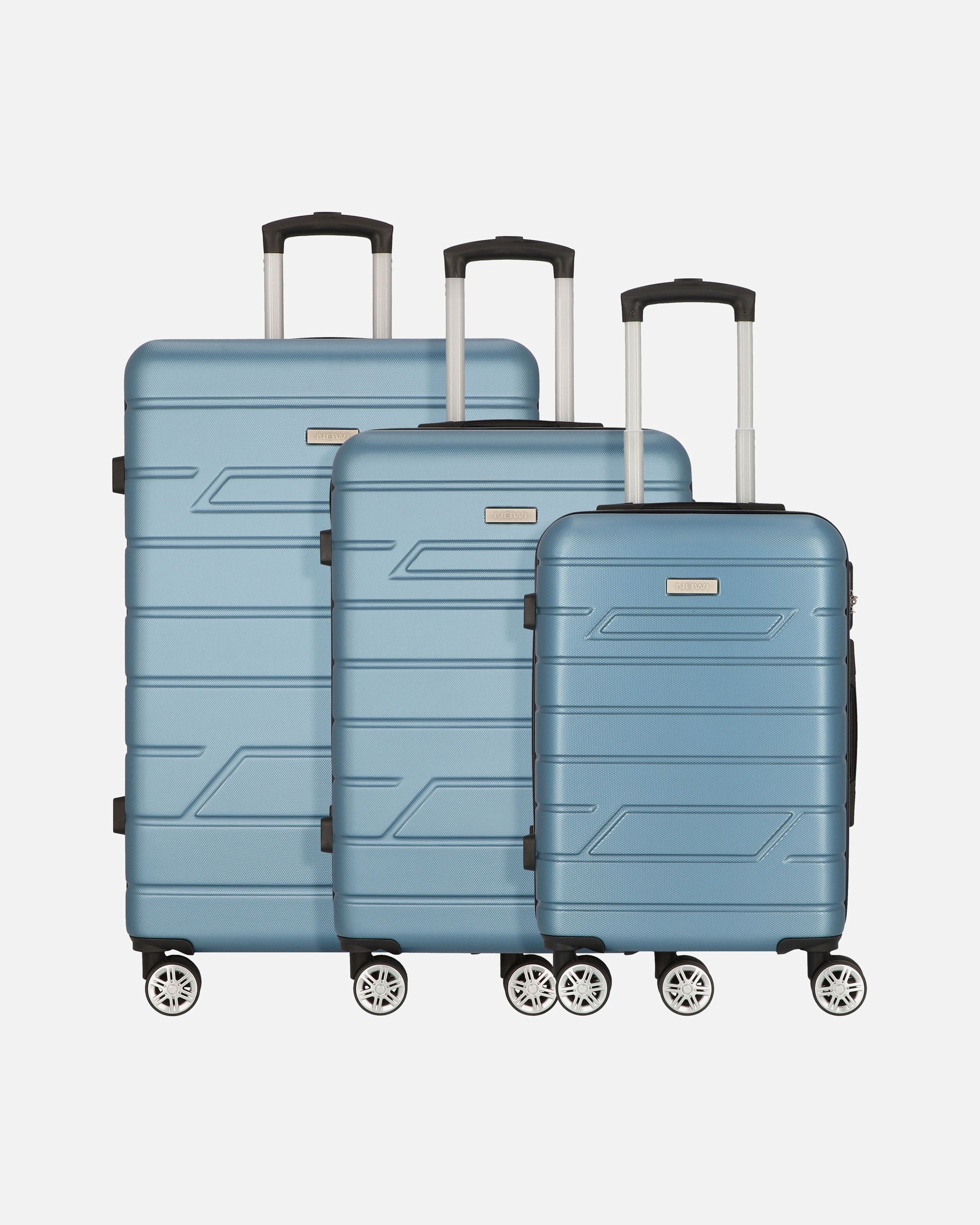 Valise for HommeNOWIBergamo 4 roulettes Set de valises 3 piècestürkis