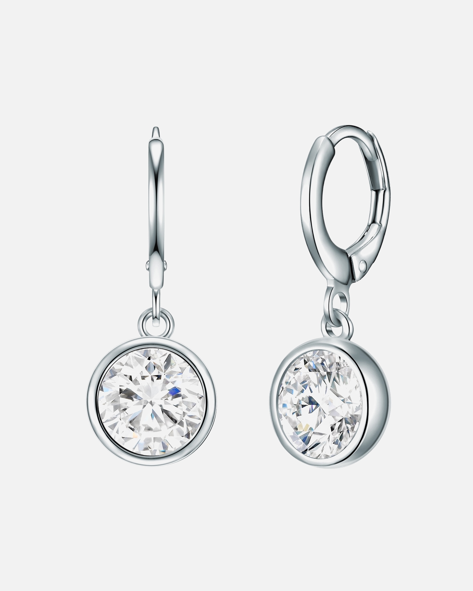 Créoles for FemmeRafaela DonataCréoles en argent Argent sterling Oxyde de zirconium (CZ) en Argent24,0 mm