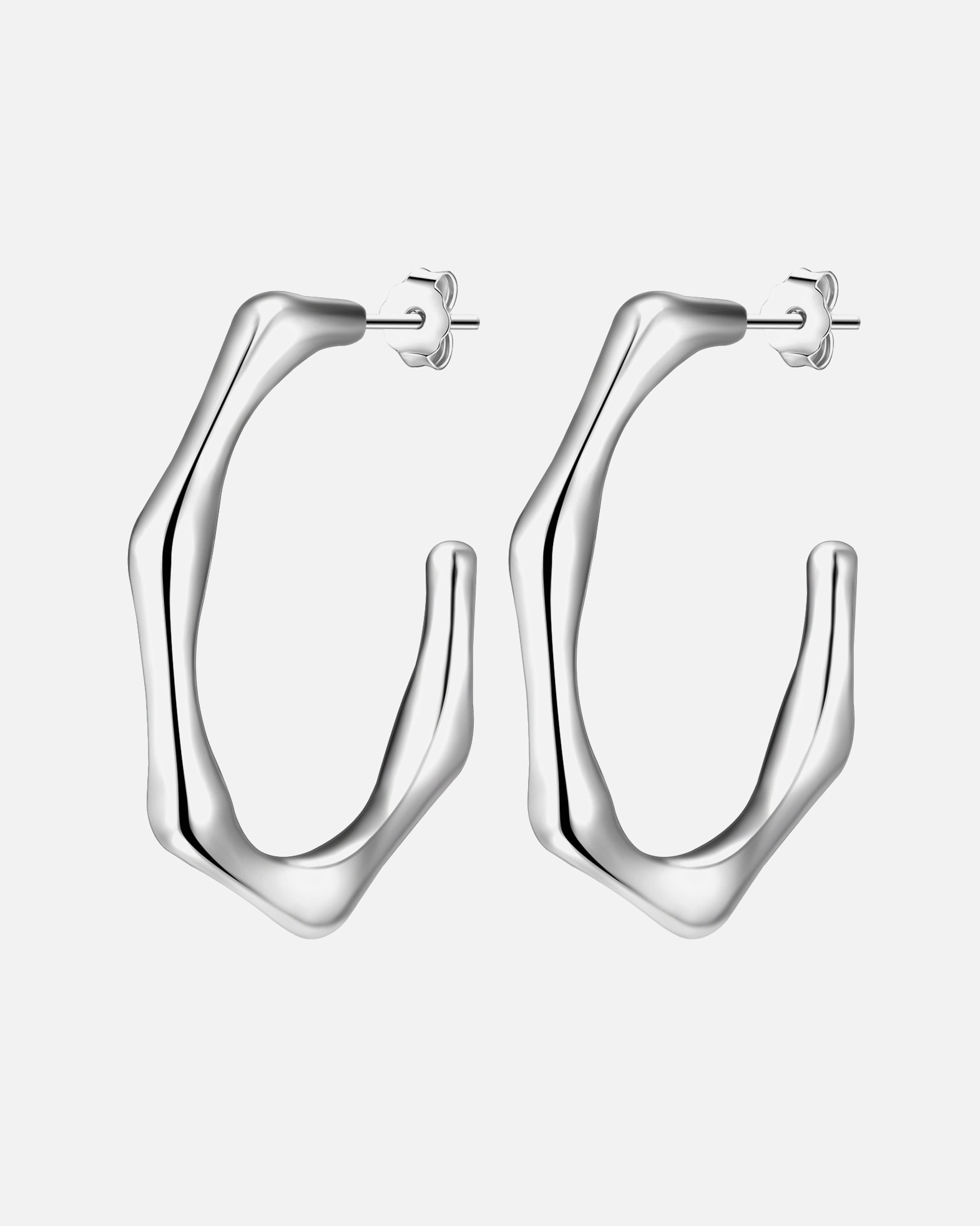 Créoles for FemmeGlanzstücke MünchenCréoles en argent Argent sterling en Argent27,9 mm