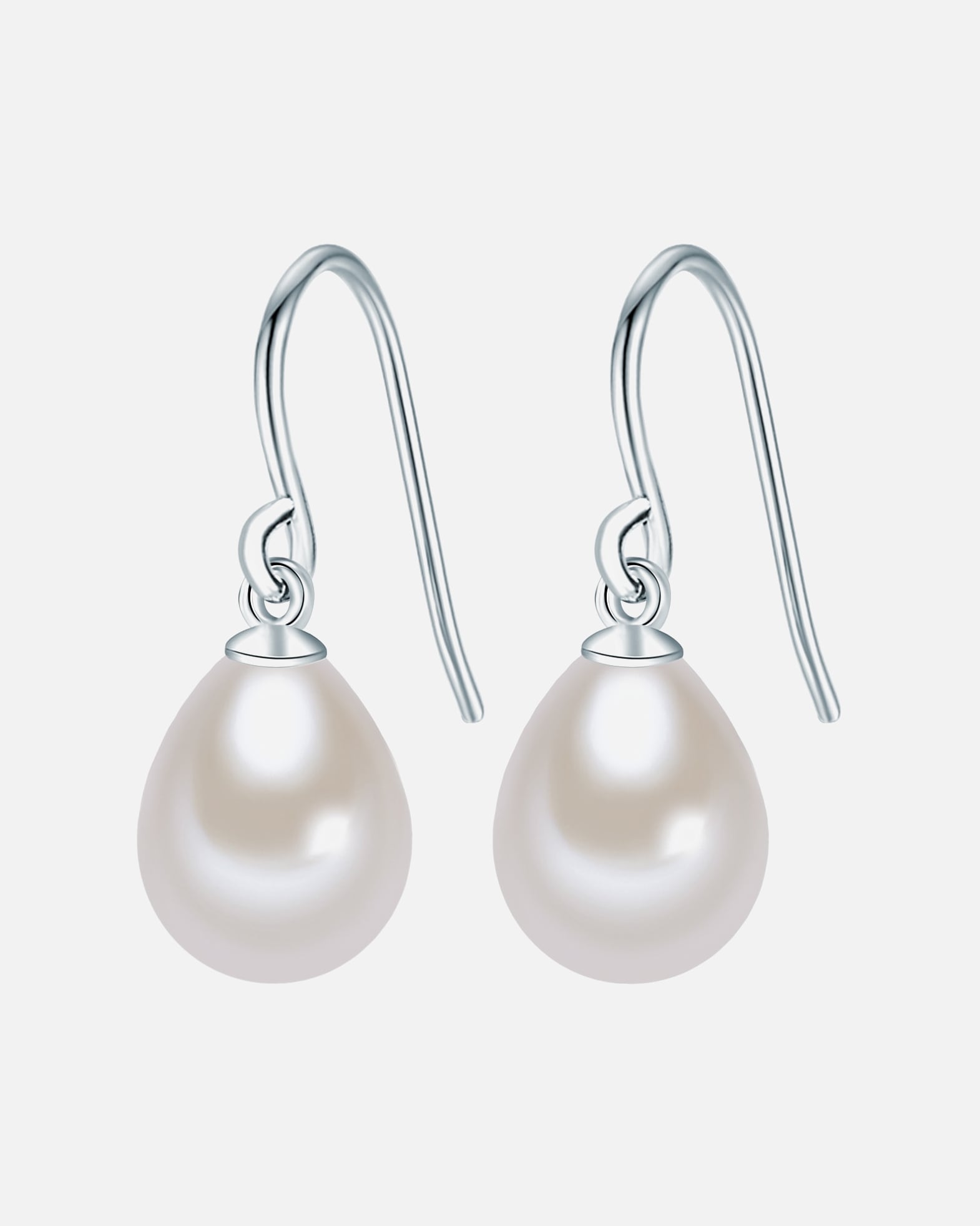 Boucle d'oreilles for FemmeValero PearlsBoucles d'oreille en perle Argent sterling Perle de culture d'eau douce en Argent63,0 mm