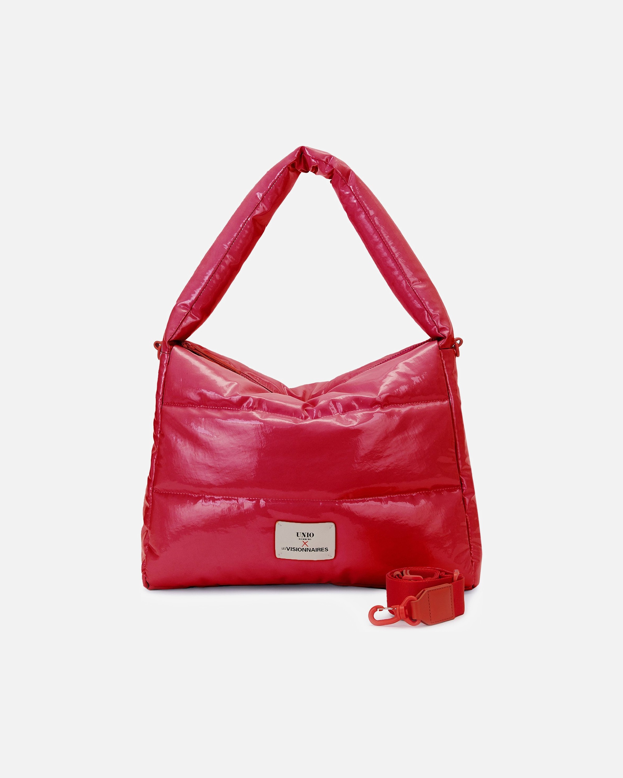 Clutch für Weiblich LES VISIONNAIRES Default Brand Line Unio Hobo Schultertasche red