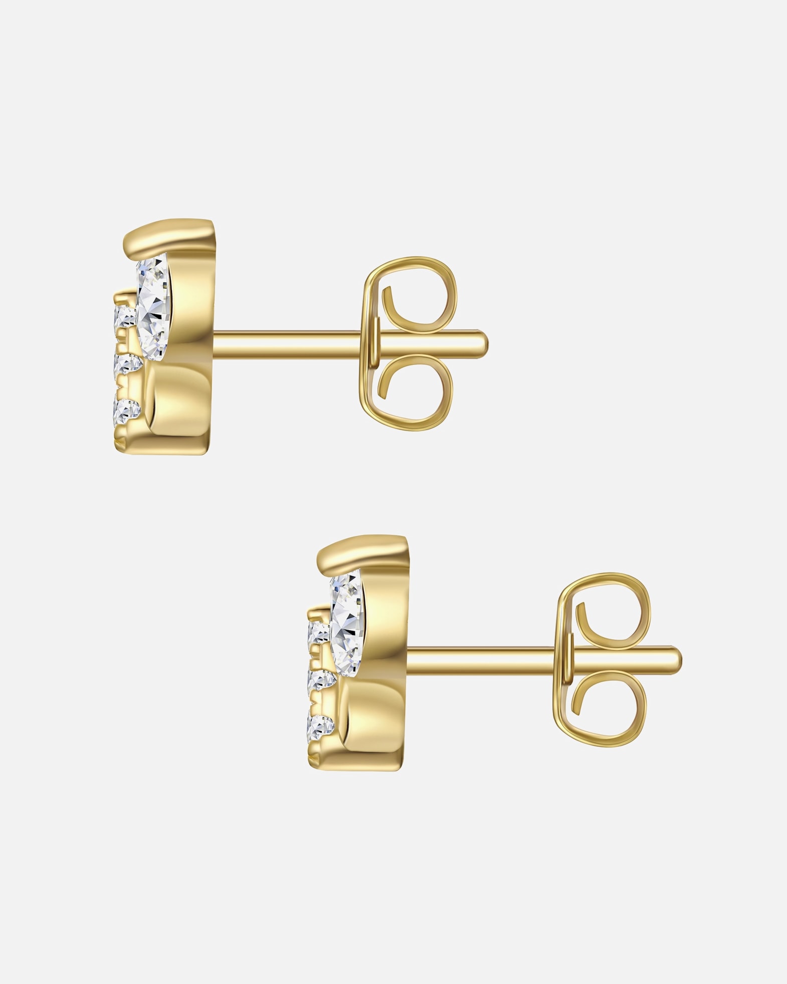 Boucle d'oreilles for FemmeRafaela DonataBoucles d´oreilles Papillon en Argent sterling en Or jaune7,5 mm