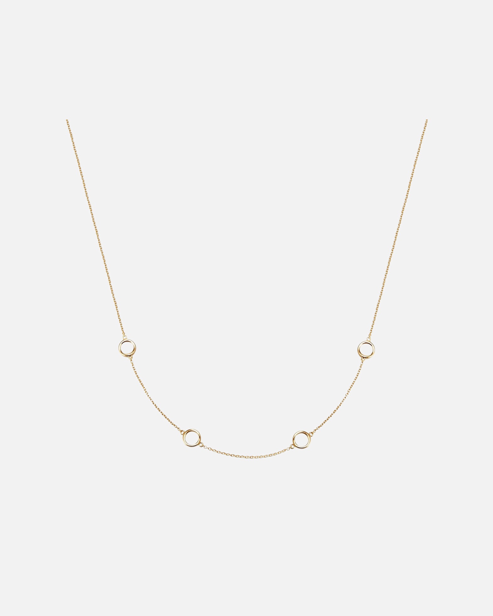 Collier for FemmeCollier en argent Argent sterling en Or jaune40,0 cm Basiskette + 5,0 cm Verlängerung