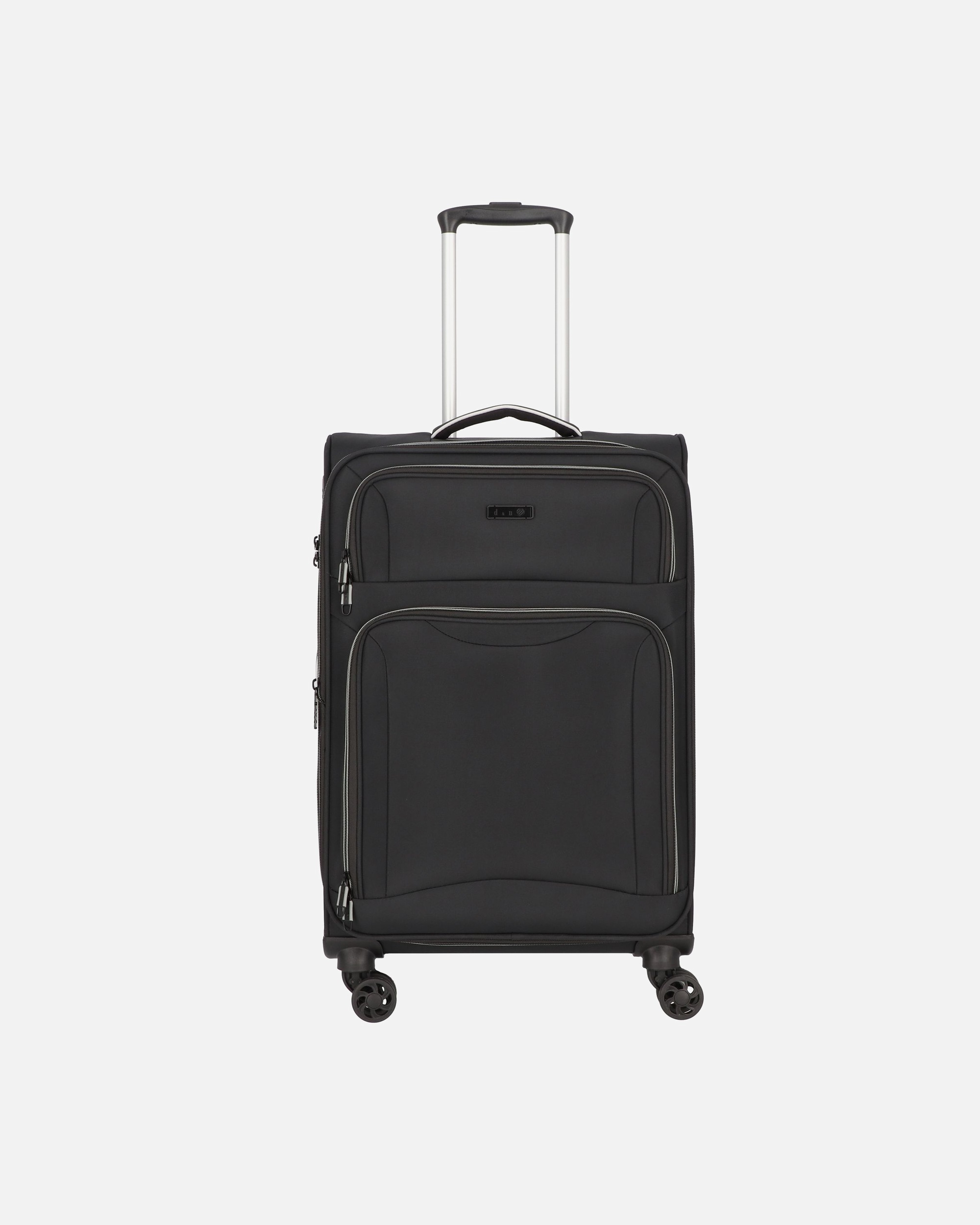Valise for Hommed & nTravel Line 9204 4 roues Valise cabine M 66 cm avec soufflet d'extensionschwarz