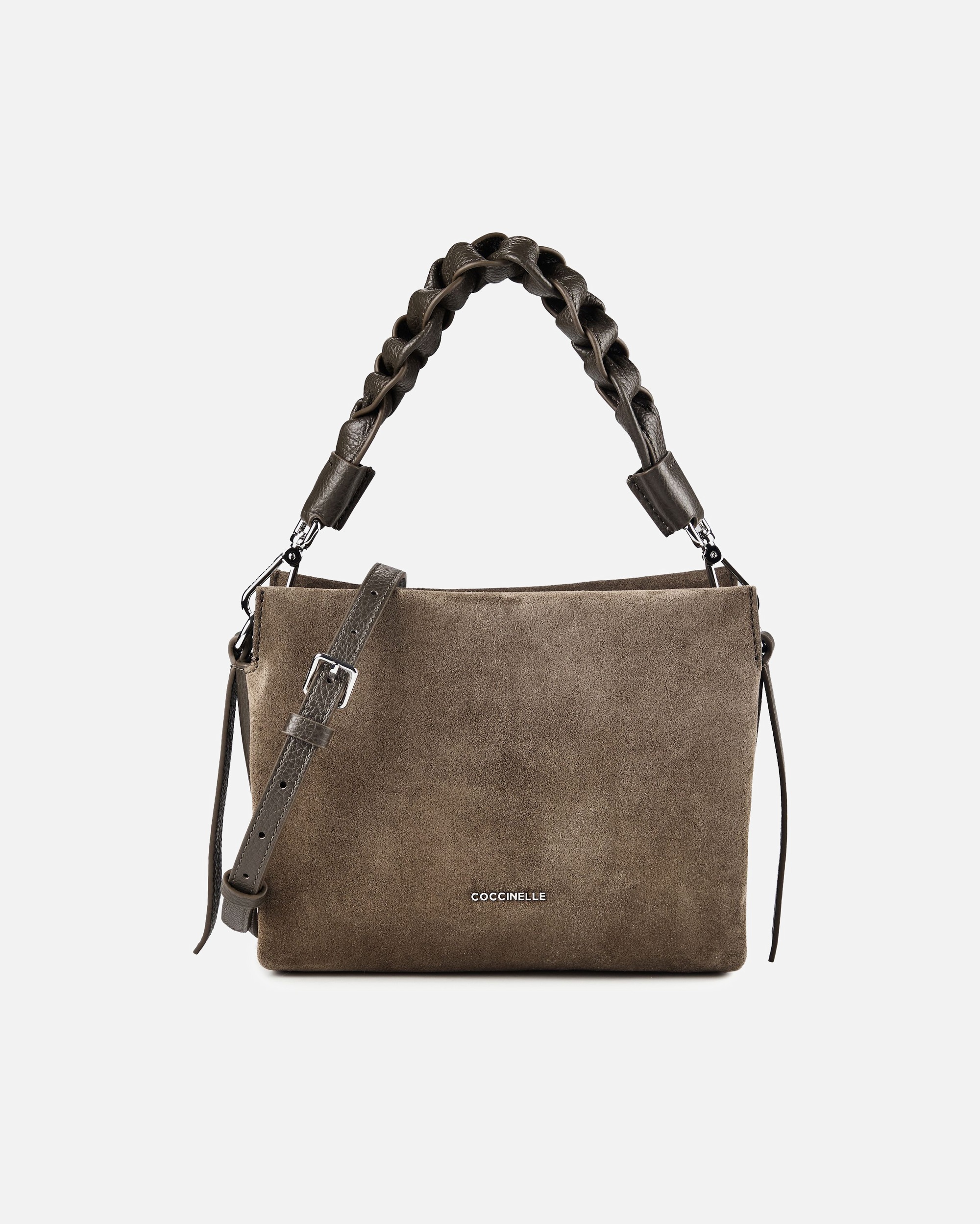 Tasche für Weiblich Coccinelle Boheme Henkeltasche fango-fango