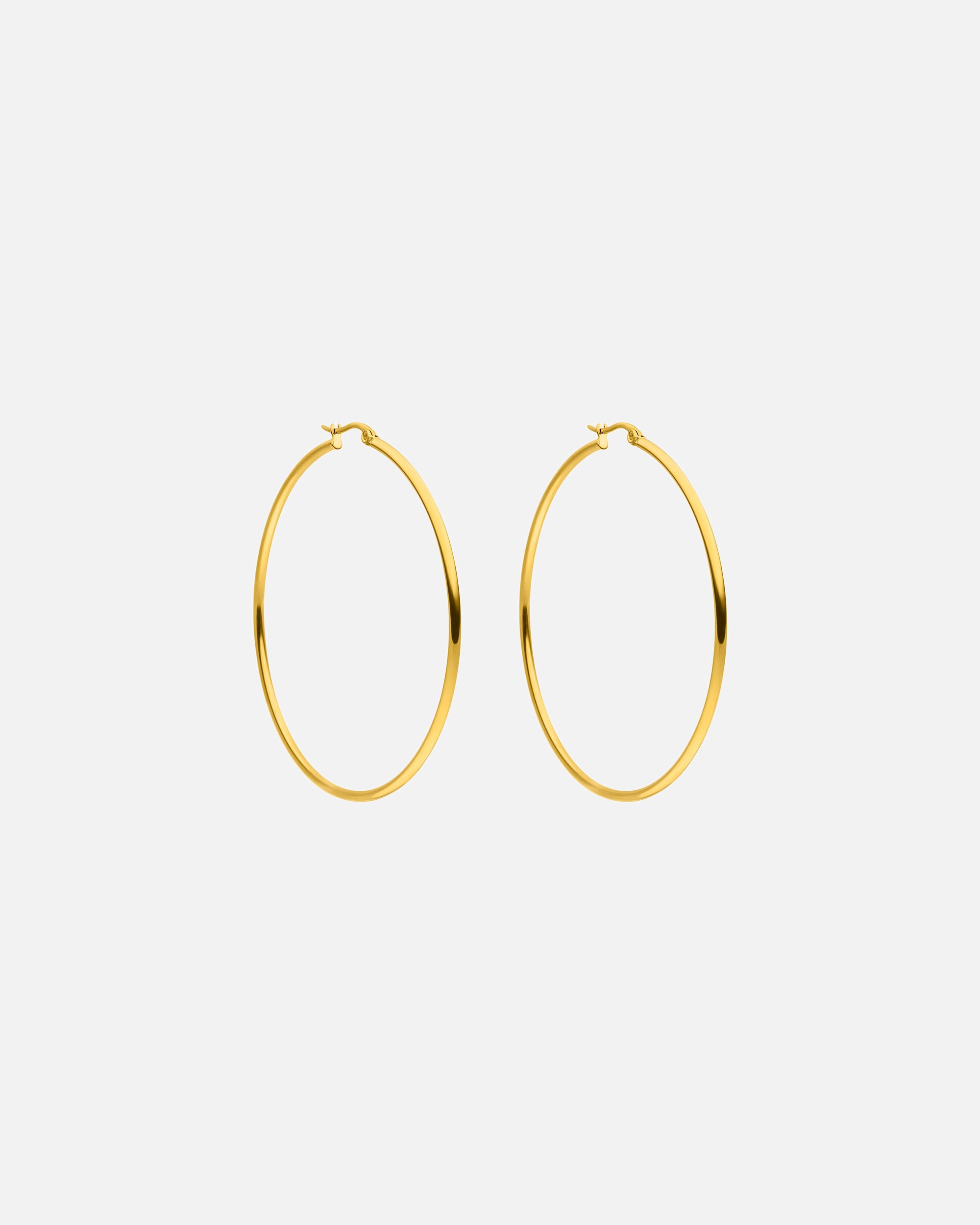 Ohrringe für Weiblich Purelei Hoops Ohrringe 100% Edelstahl Gold