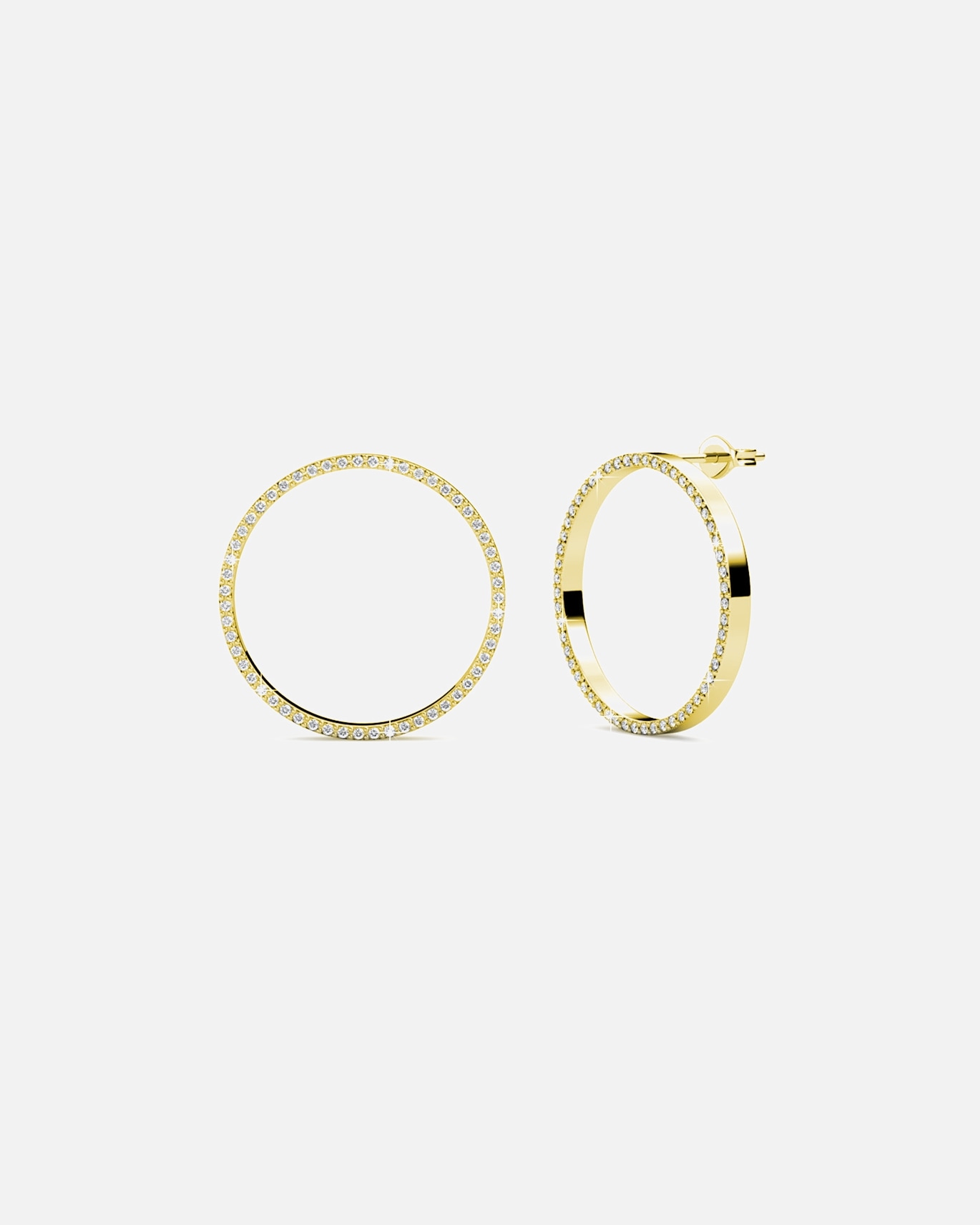 Ohrringe für Weiblich MYC-Paris Olina Ohrringe Olina Ohrringe - Gold und Kristall