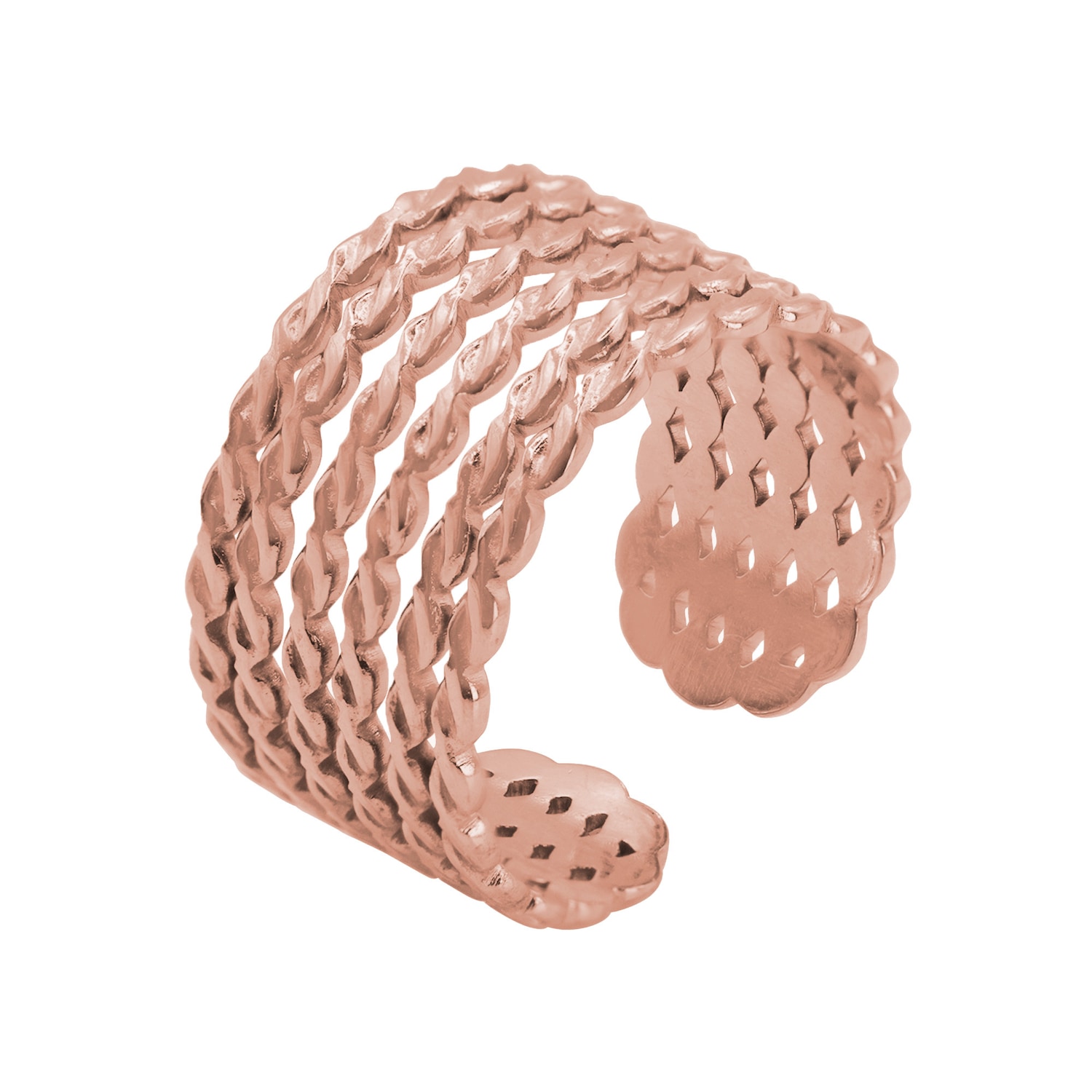 Rosegoldfarben
