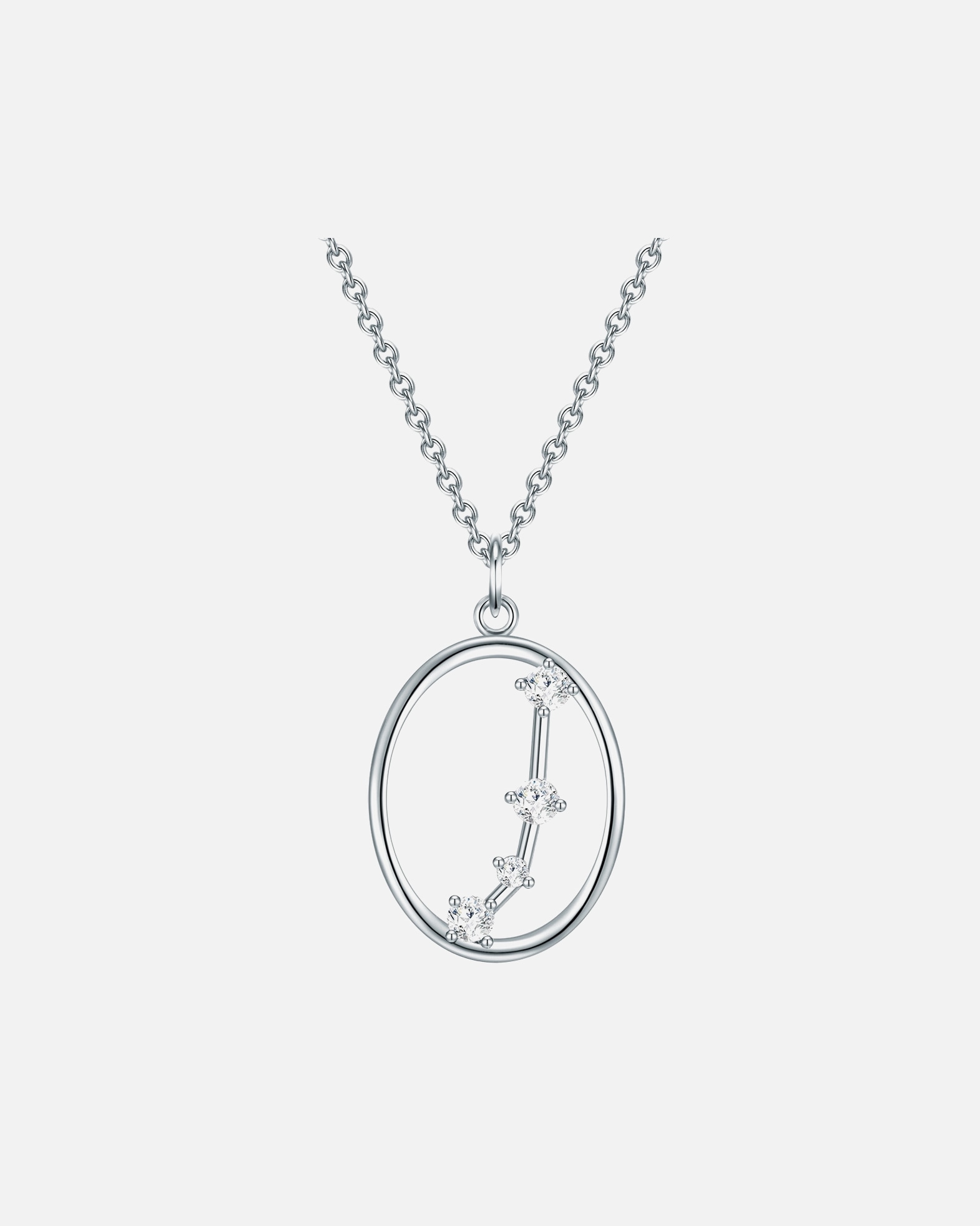 Collier for FemmeTrilaniCollier en argent Argent sterling Oxyde de zirconium (CZ) en Argent42,0 cm Basiskette + 7,0 cm Verlängerung