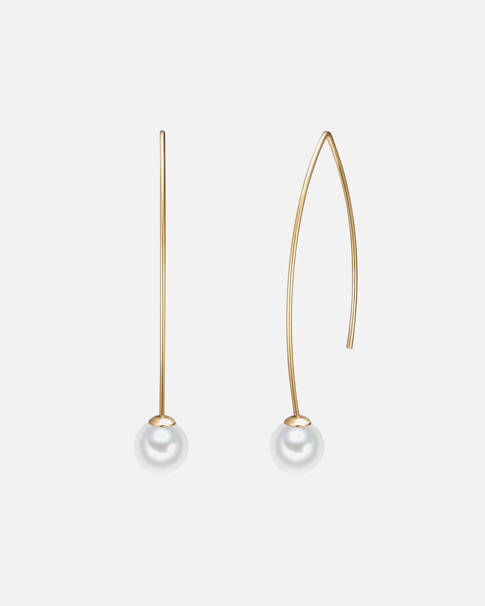 Boucle d'oreilles for FemmeBoucles d'oreille en perle Laiton Perles organiques en Or jaune50,4 mm