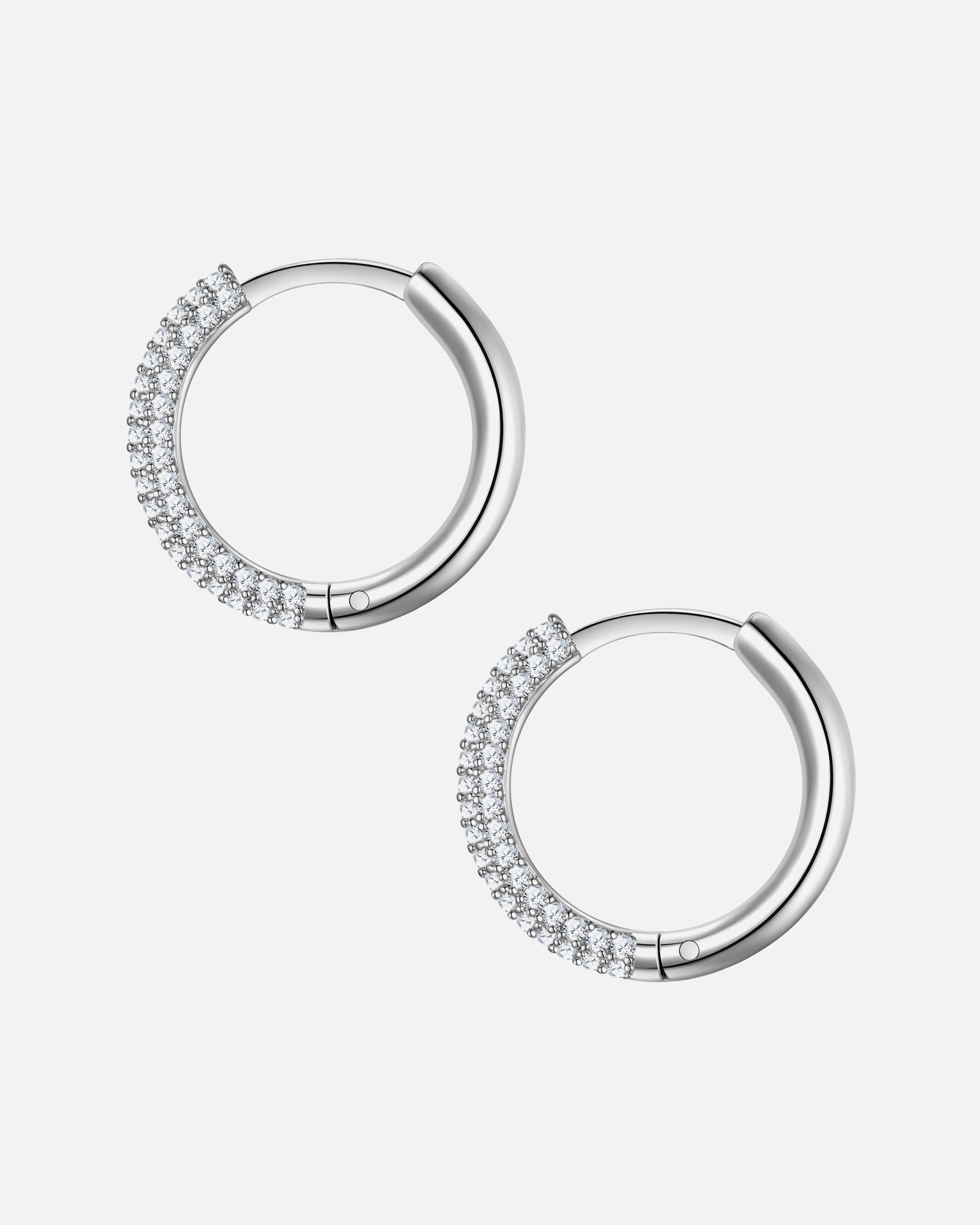 Créoles for FemmeYokoamiiBoucles d´oreilles en Laiton en Argent15,7 mm