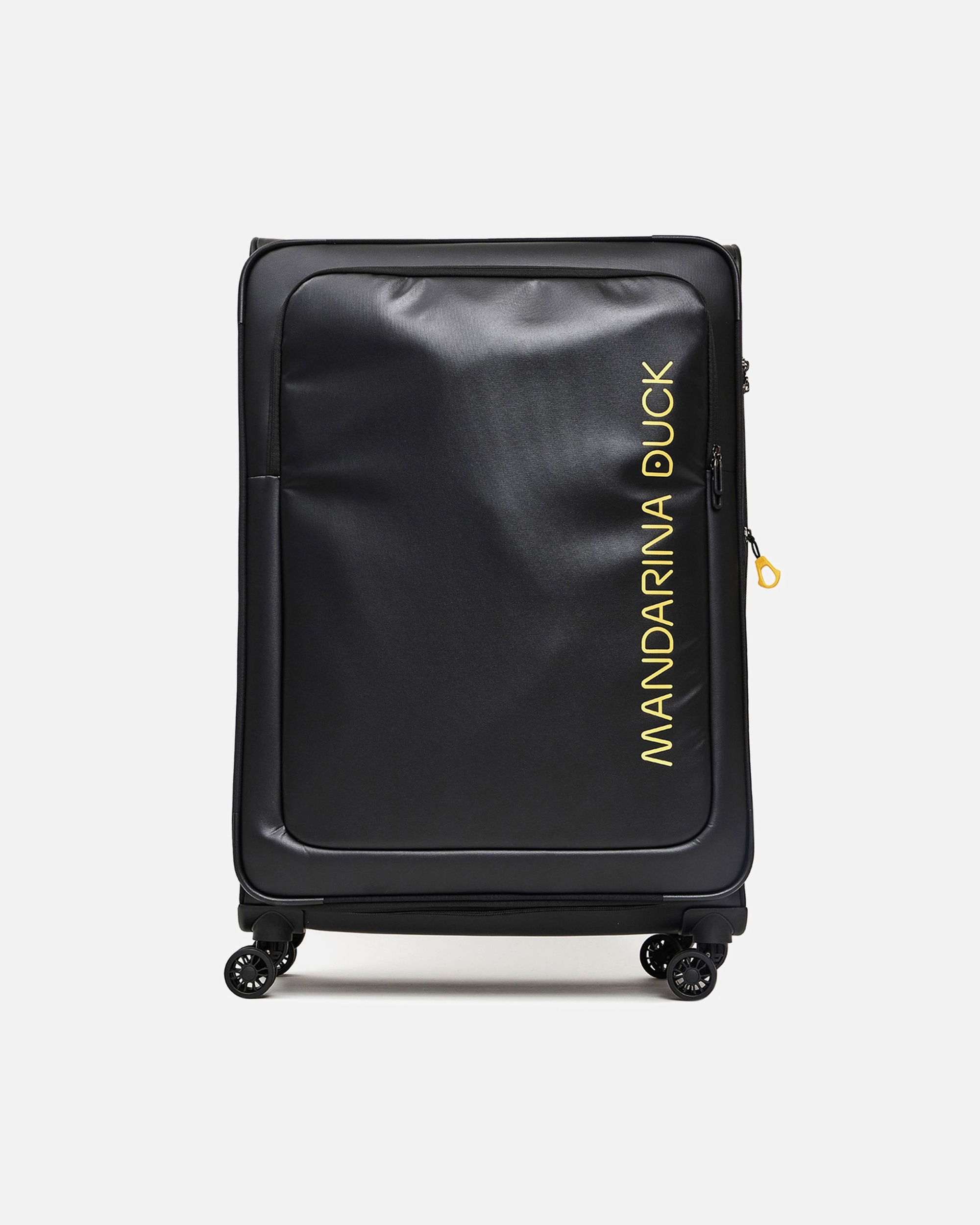 Valise trolley for HommeMandarina DuckEco Coated 4 roulettes Trolley XL 83 cm avec soufflet d'extensionblack