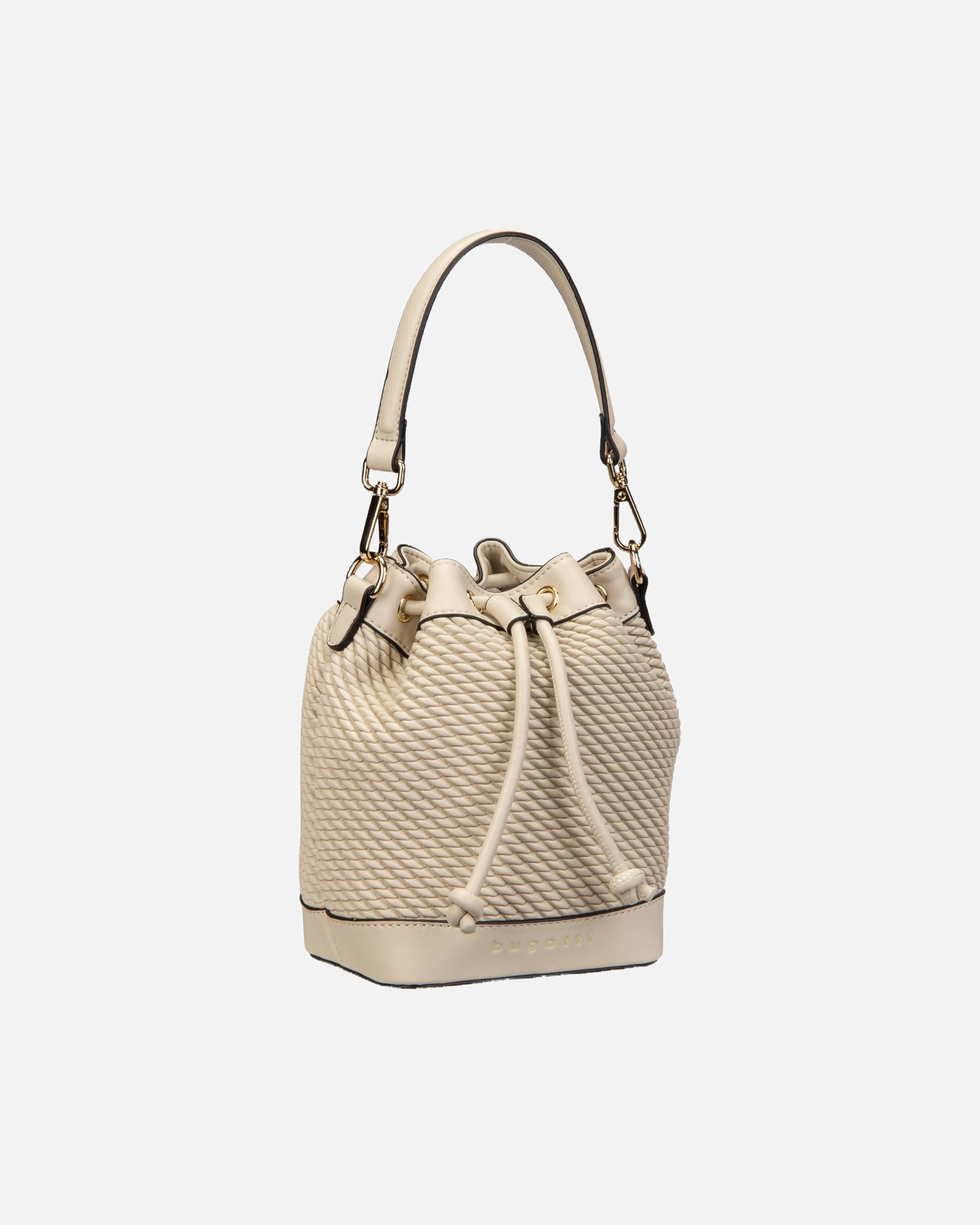 Handtasche für Unisex Bugatti Julice Beuteltasche beige
