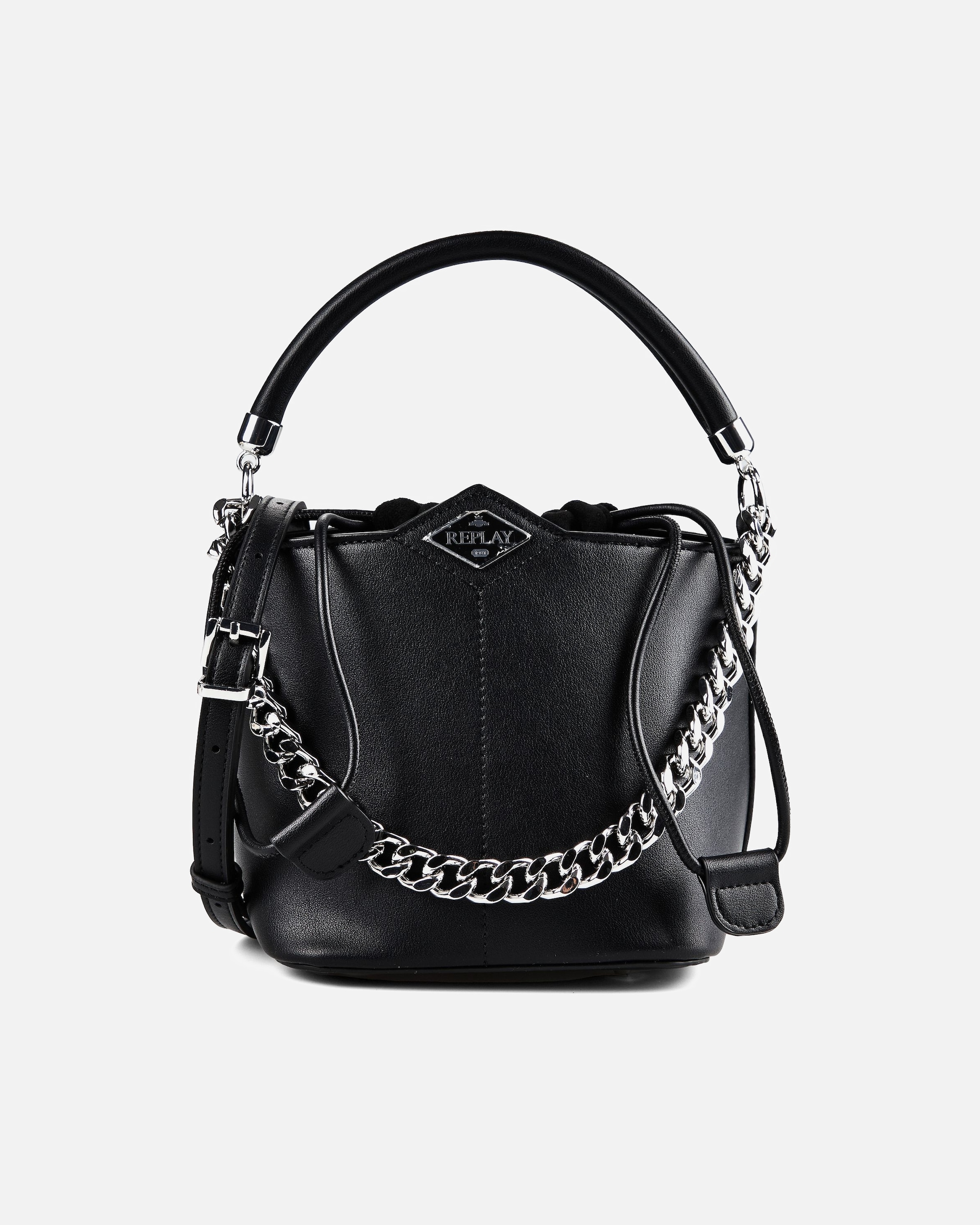 Tasche für Weiblich Replay Beuteltasche black