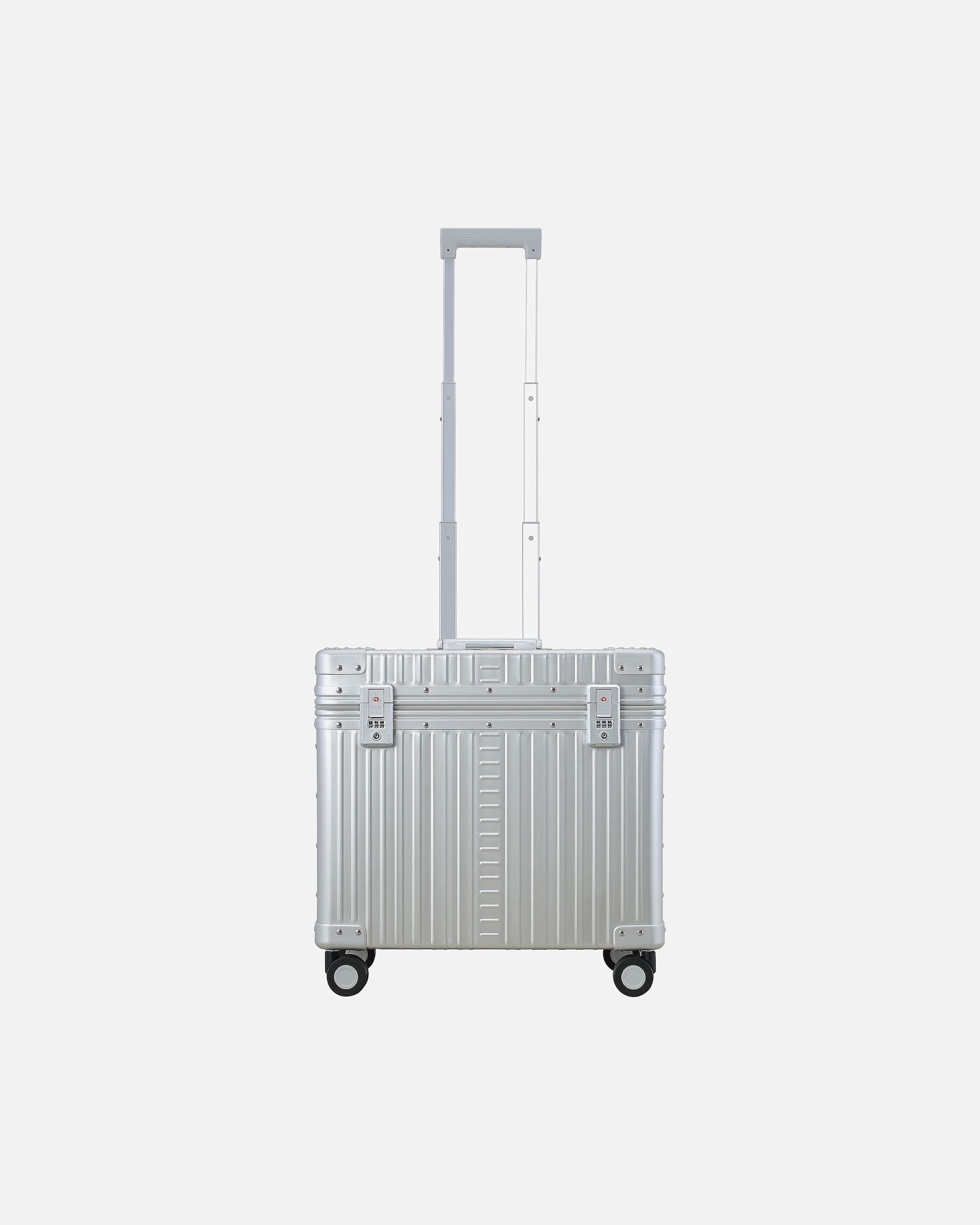 Valise trolley for HommeAleonClassic 4 roulettes Trolley pilote 44 cmplatinum