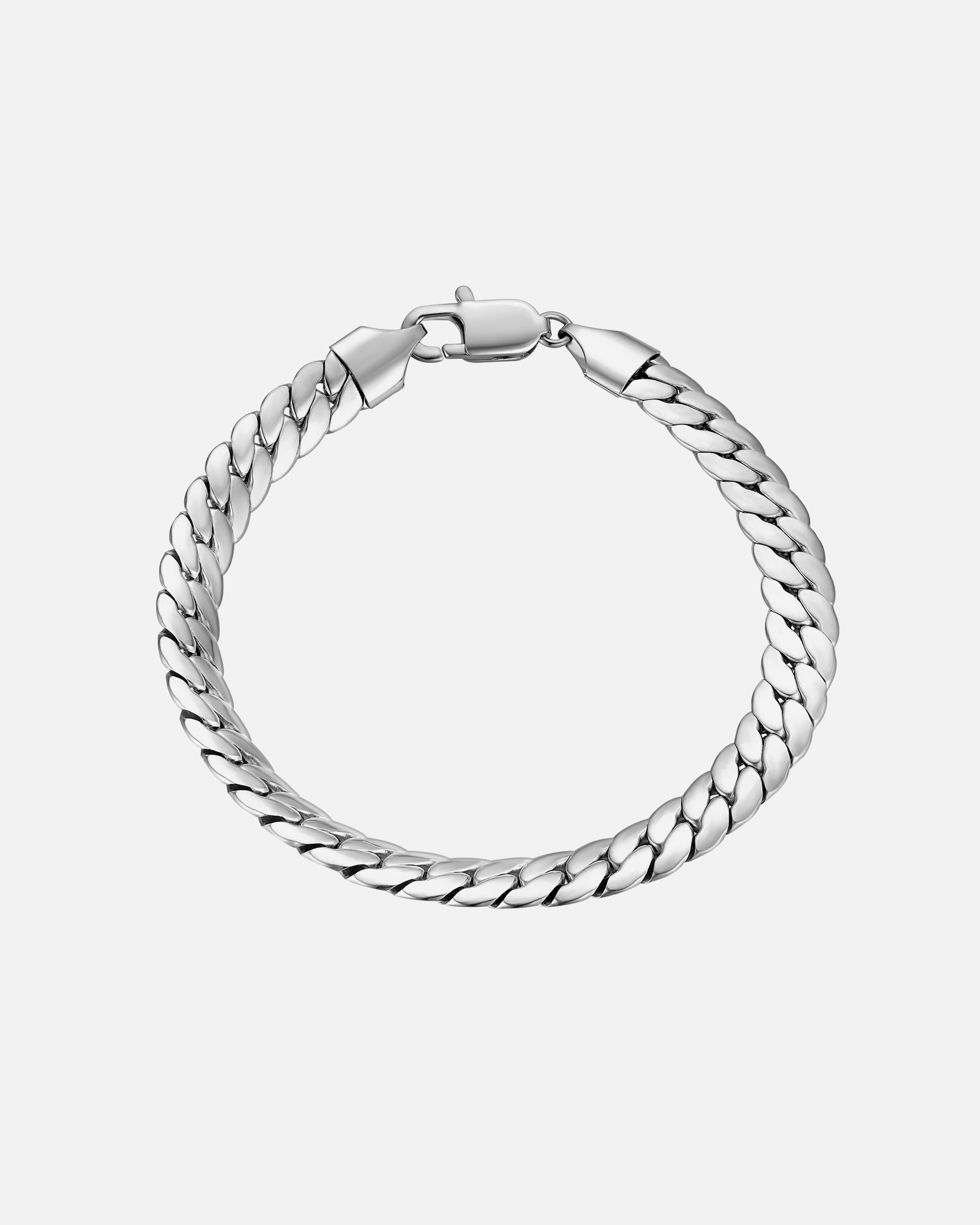 Armband für Männlich True Rebels Armband aus Edelstahl in silber 21 cm