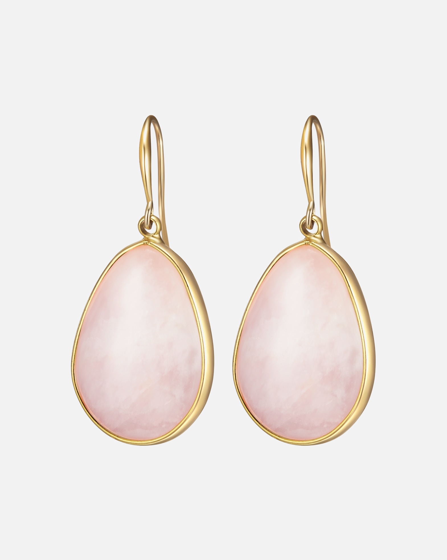 Boucle d'oreilles for FemmeBoucles d'oreille tendance Laiton Pierre naturelle en Or jaune41,8 mm