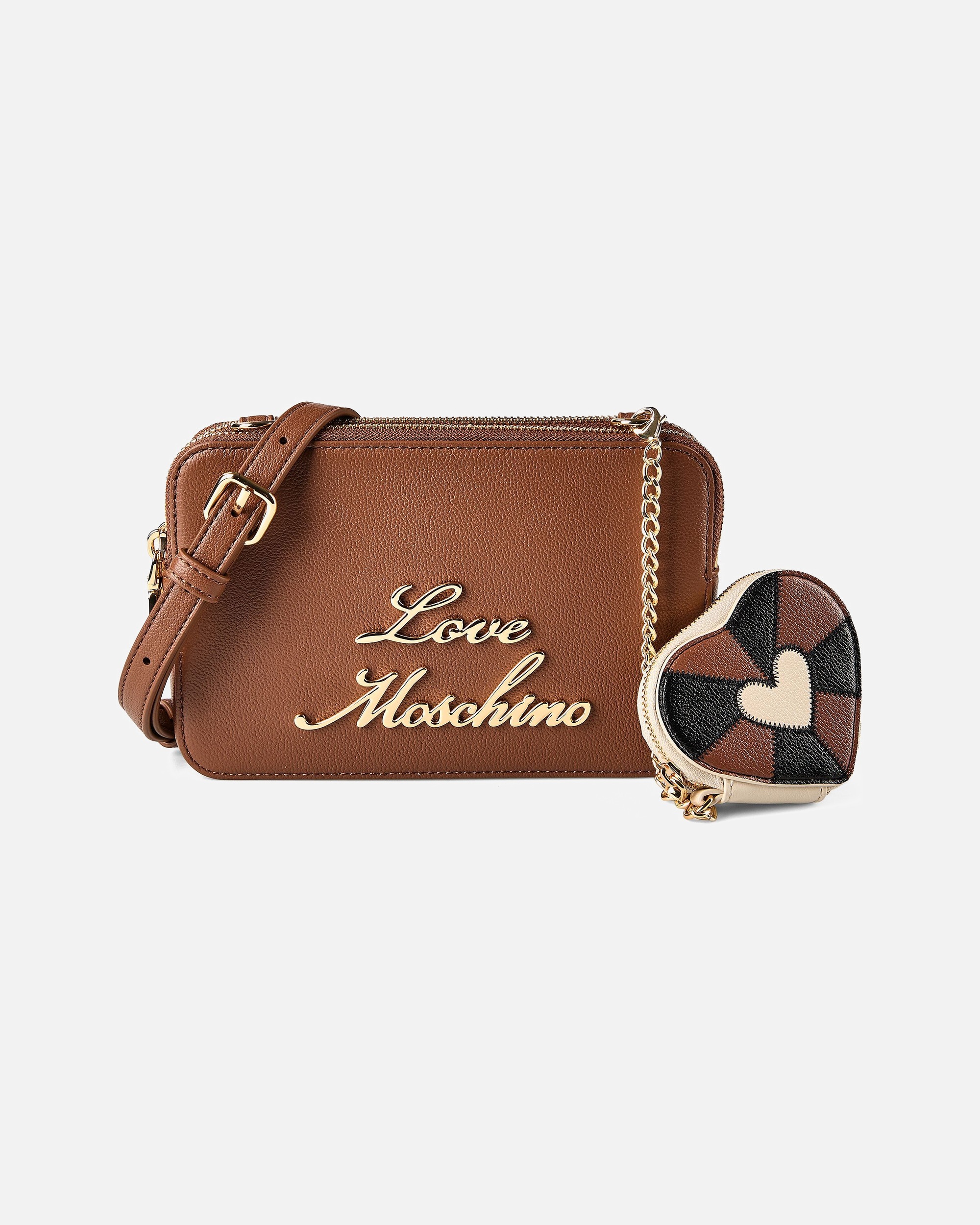 Sac for FemmeLove MoschinoHeart Charm Sac bandoulièrebrown - brown