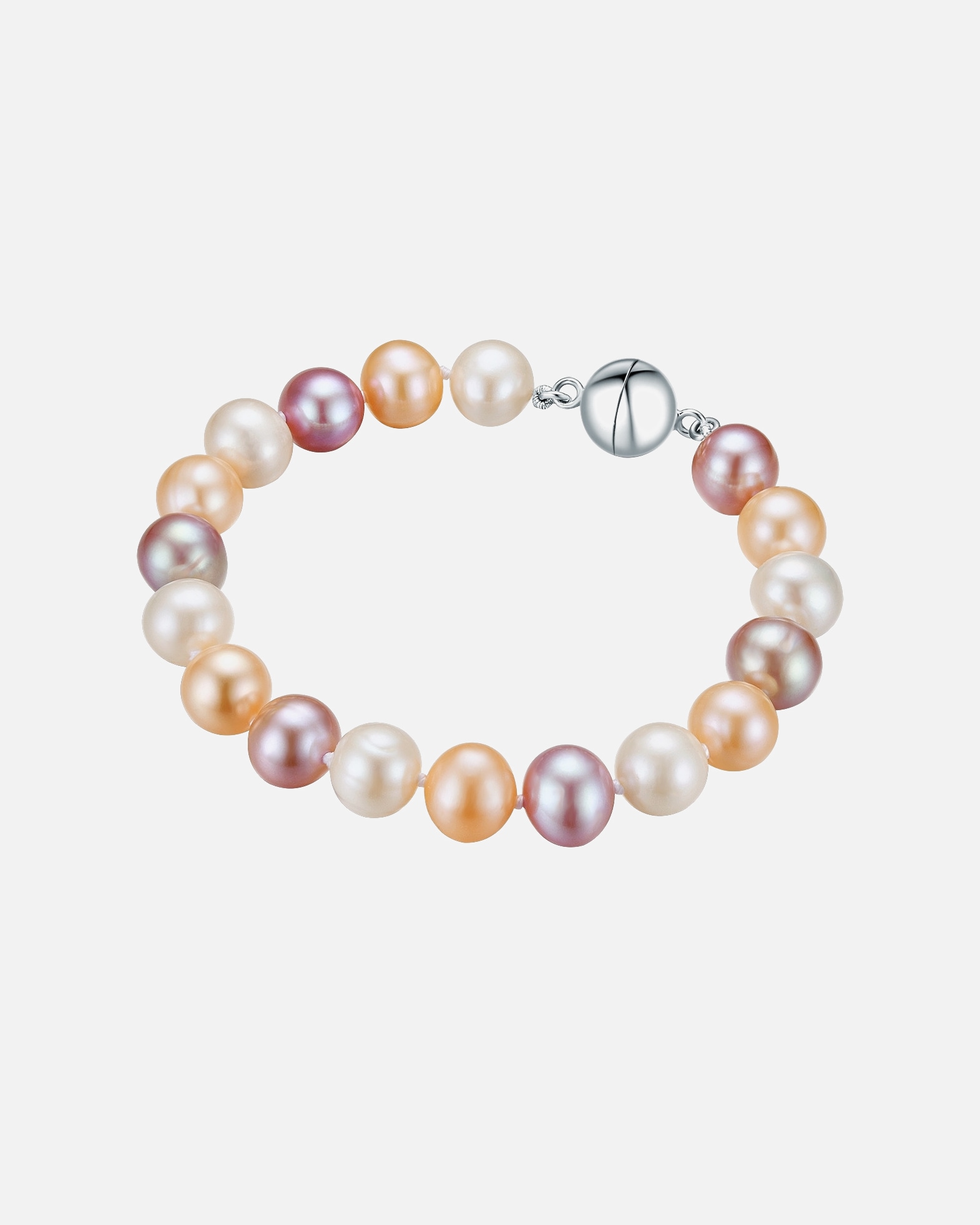 Bracelet for FemmeValero PearlsBracelet Argent sterling Perle de culture d'eau douce en Argent19 cm