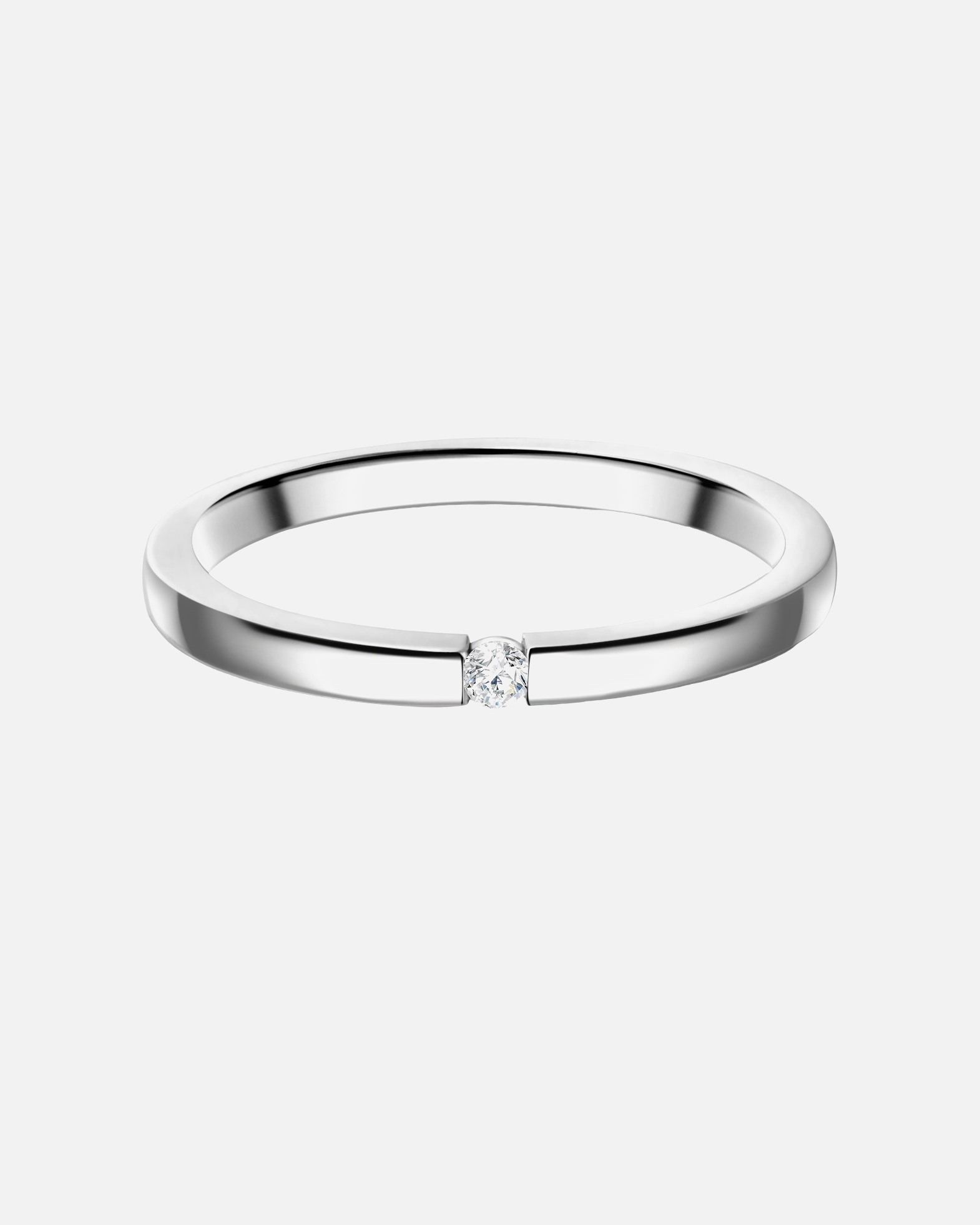 Bague for FemmeGlanzstücke MünchenBague en argent Argent sterling Oxyde de zirconium (CZ) en Argent48