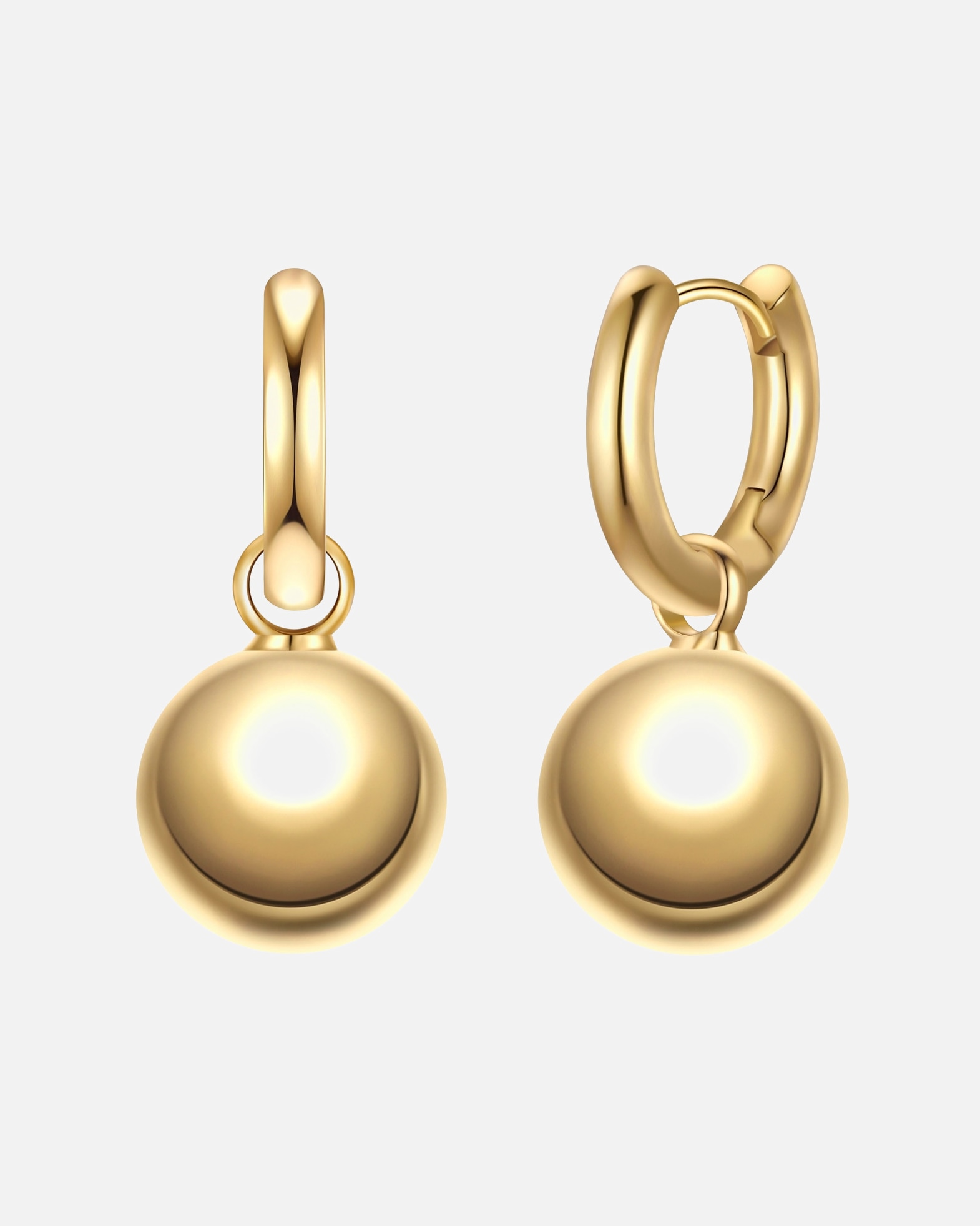 Boucle d'oreilles for FemmeYokoamiiBoucles d´oreilles en Alliage de fer en Or jaune26,9 mm