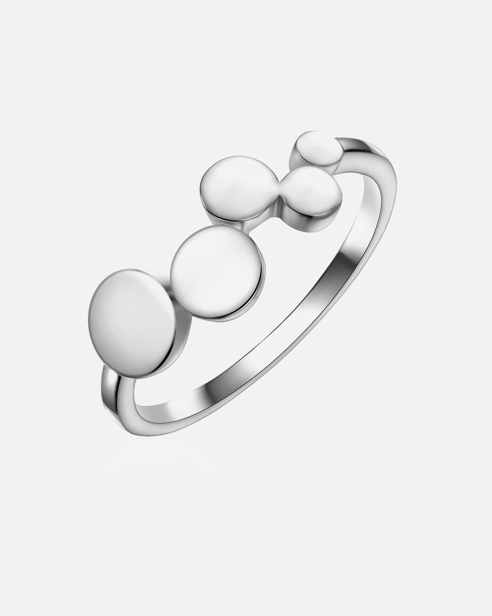 Ring für Weiblich Rafaela Donata Ring aus Sterling Silber in Silber 50