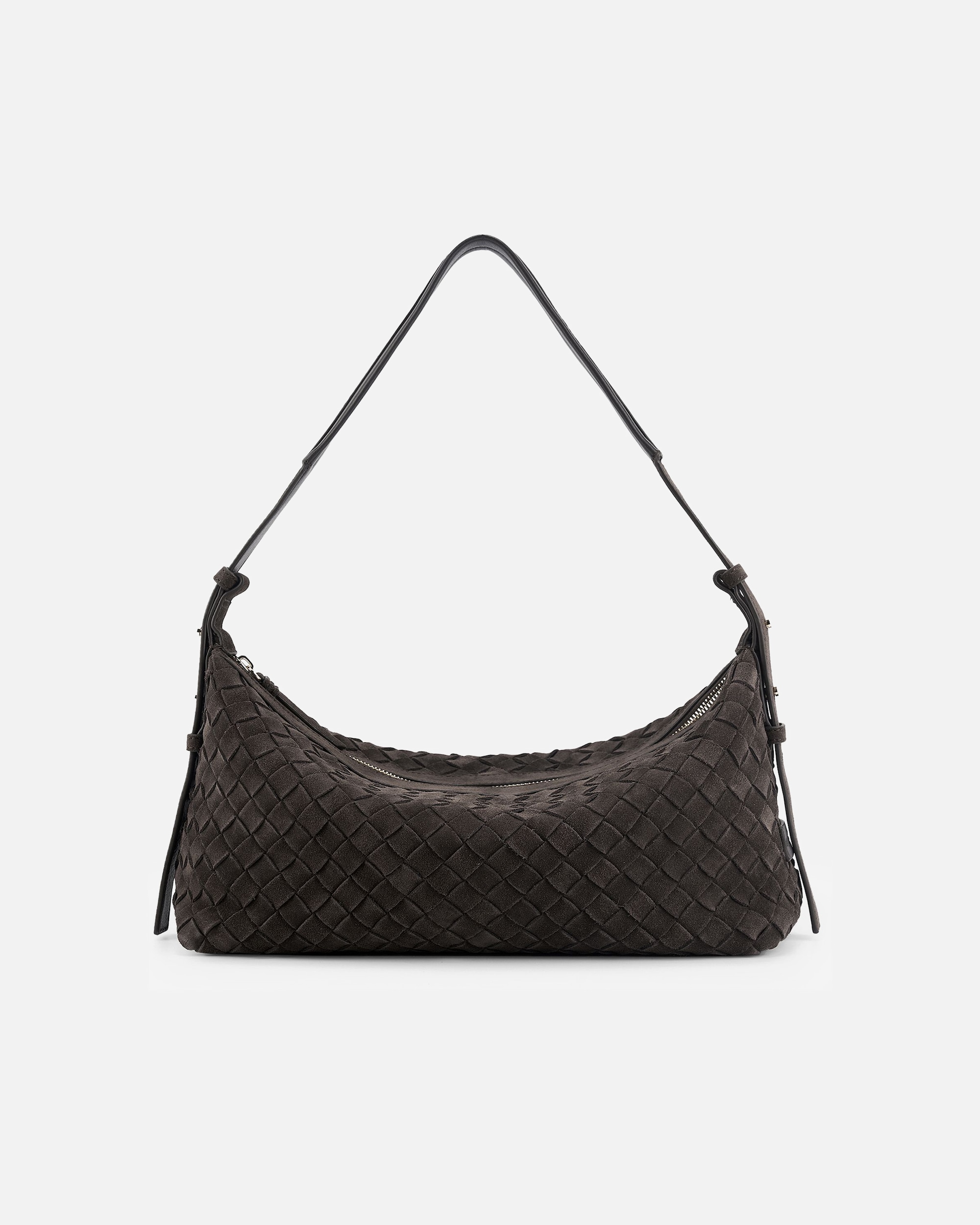 Tasche für Weiblich LES VISIONNAIRES Default Brand Line Marie Schultertasche dark brown