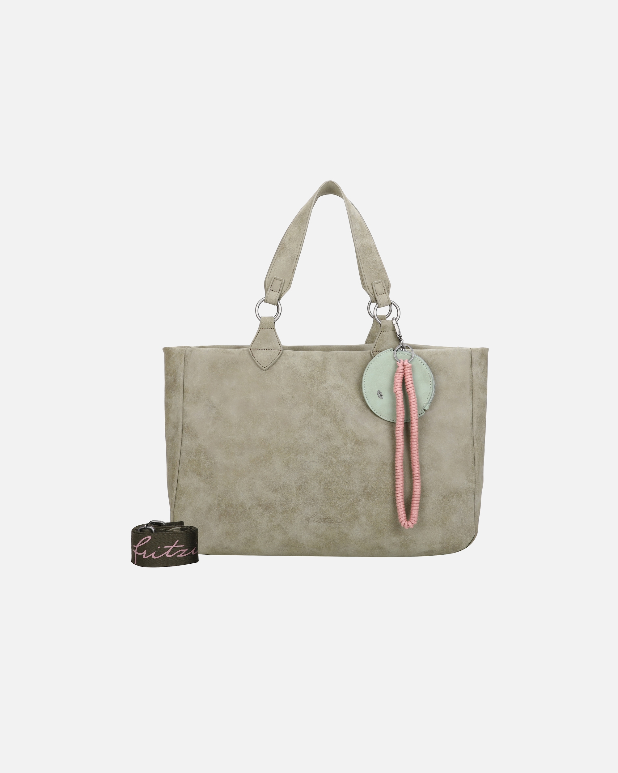 Tasche für Weiblich Fritzi aus Preußen Izzy Vintage Shopper moss