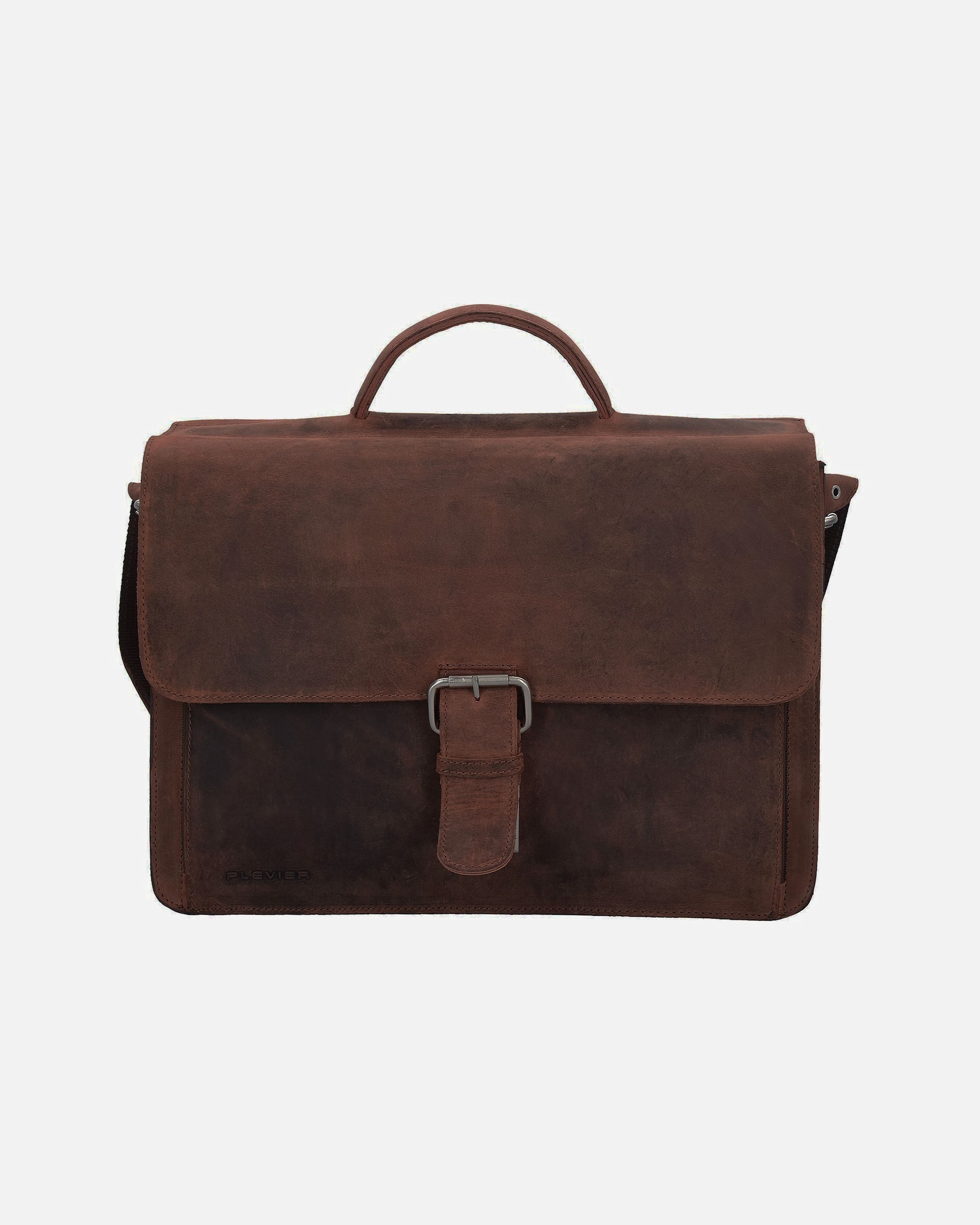 Sac pour ordinateur portable for HommePlevierRetro Newton Attaché-case Cuir véritable 41 cm Compartiment ordinateurdunkelbraun