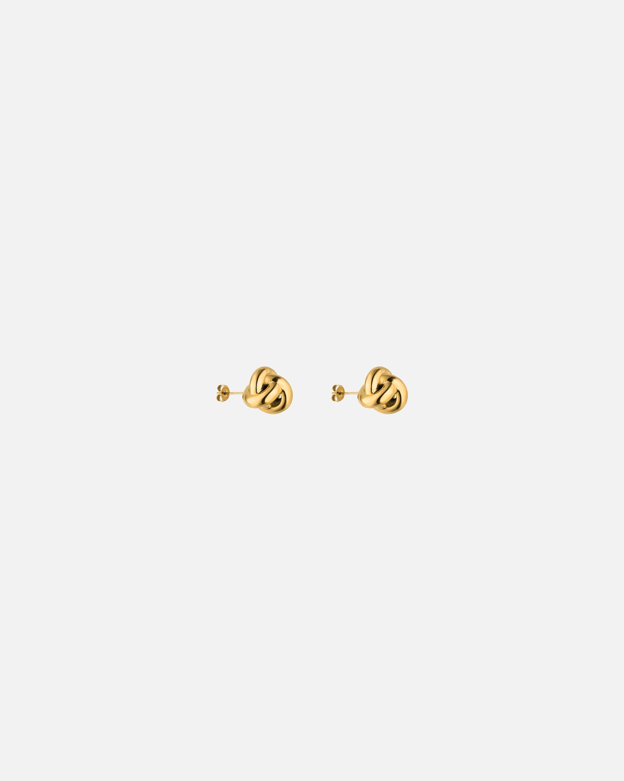 Boucle d'oreilles for FemmePureleiKnot Boucles d'oreilles 100% acier inoxydableOr