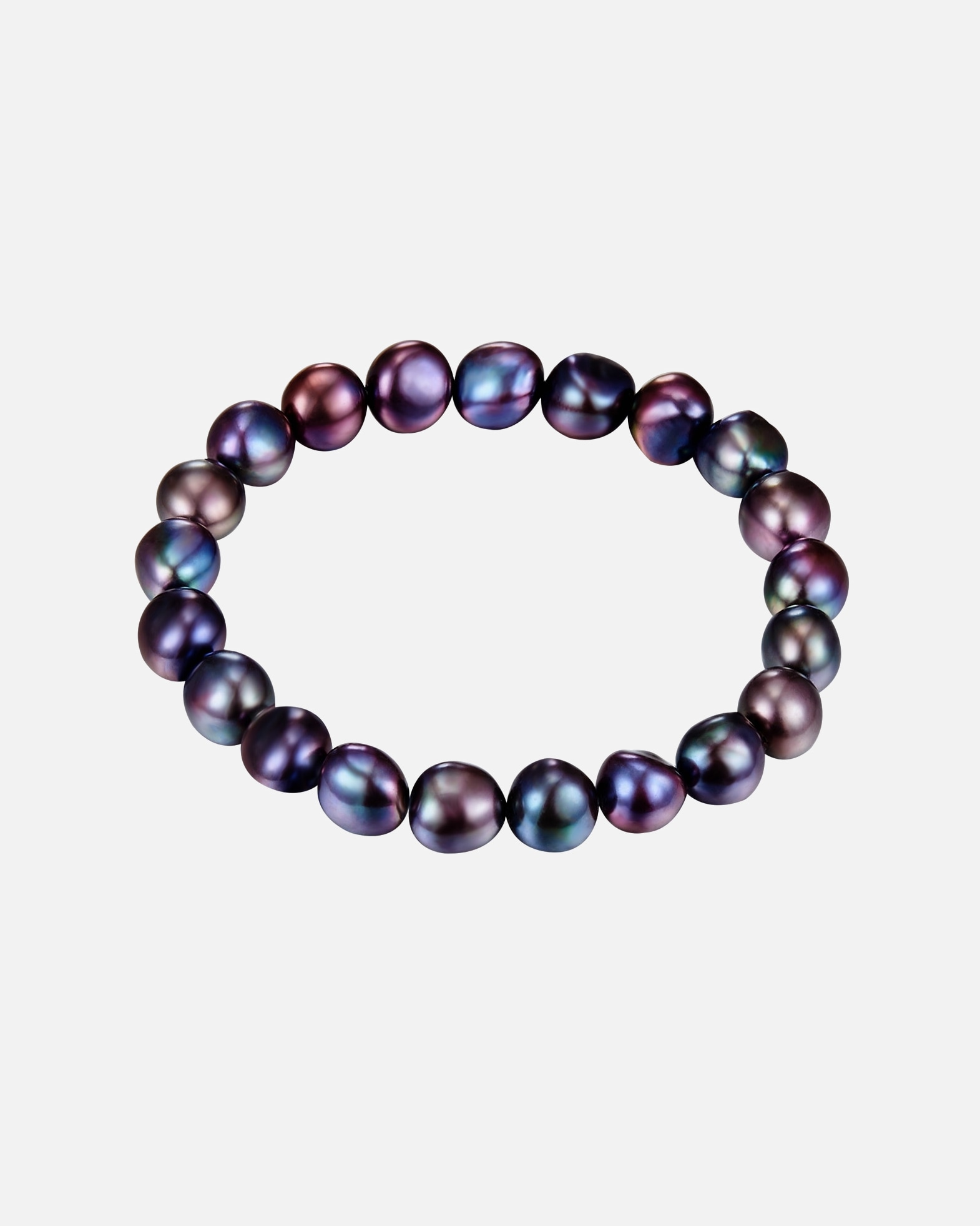 Bracelet for FemmeBracelet en perles Perle de culture d'eau douce Perle de culture d'eau douce en Bleu18,5 cm