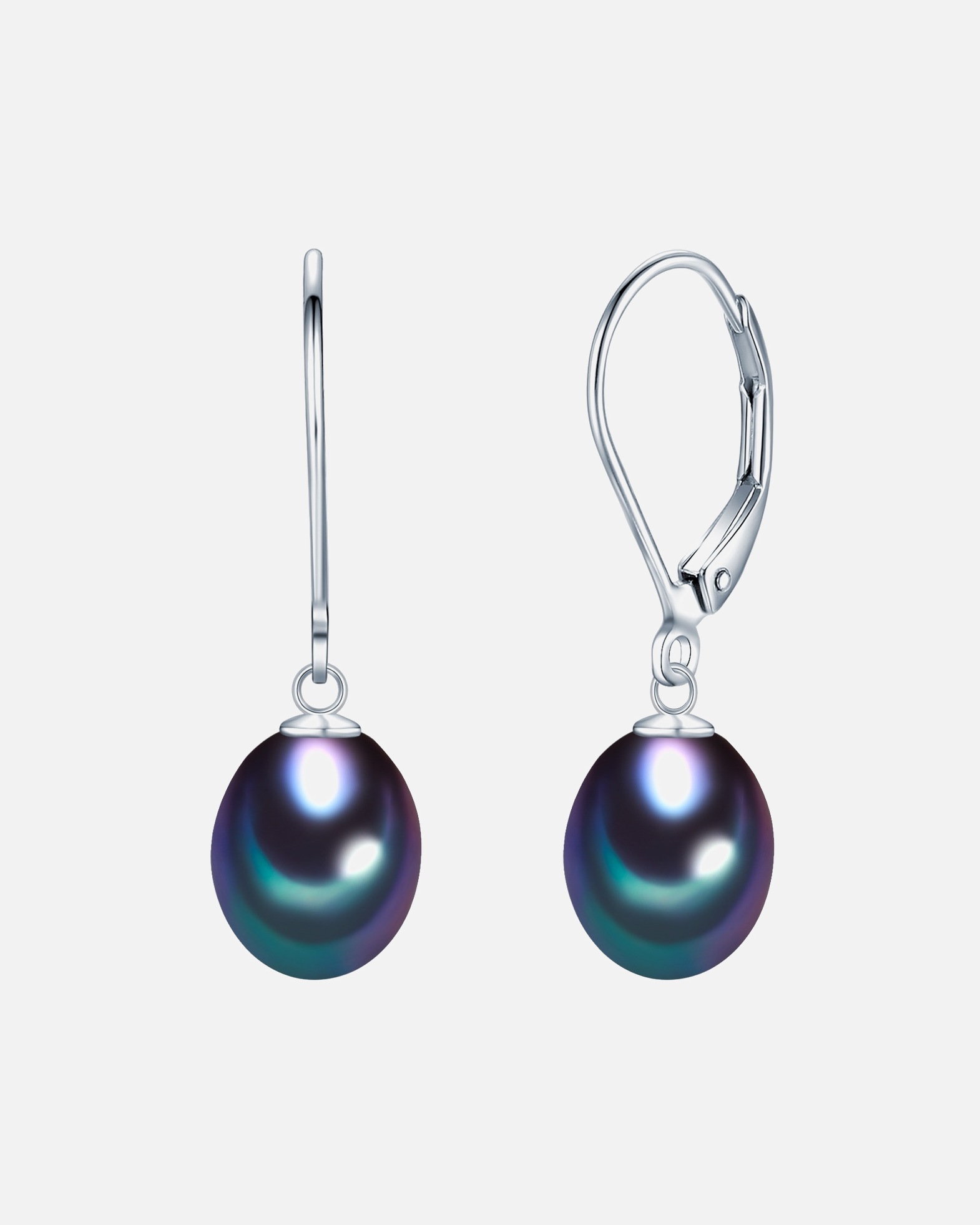 Boucle d'oreilles for FemmeBoucles d'oreille en perle Argent sterling Perle de culture d'eau douce en Argent25,0 mm