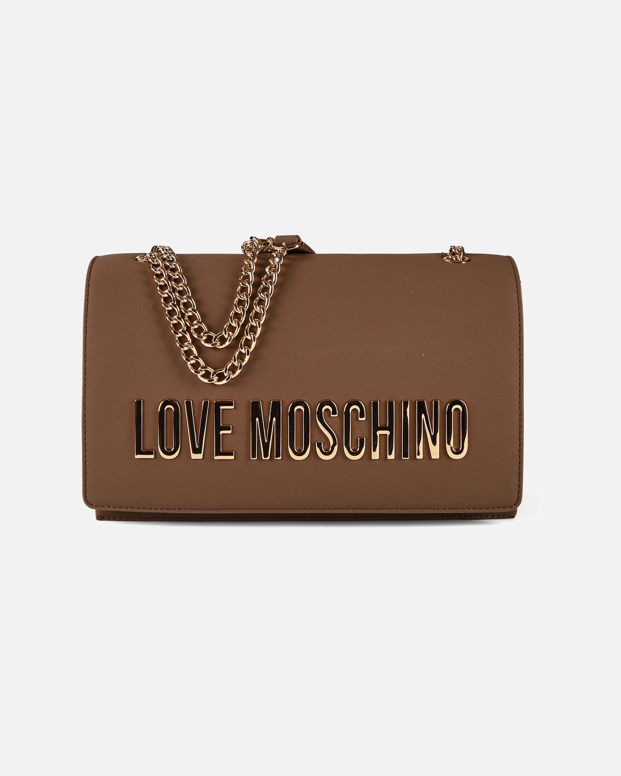 Umhängetasche für Weiblich Love Moschino Bold Love Schultertasche mud