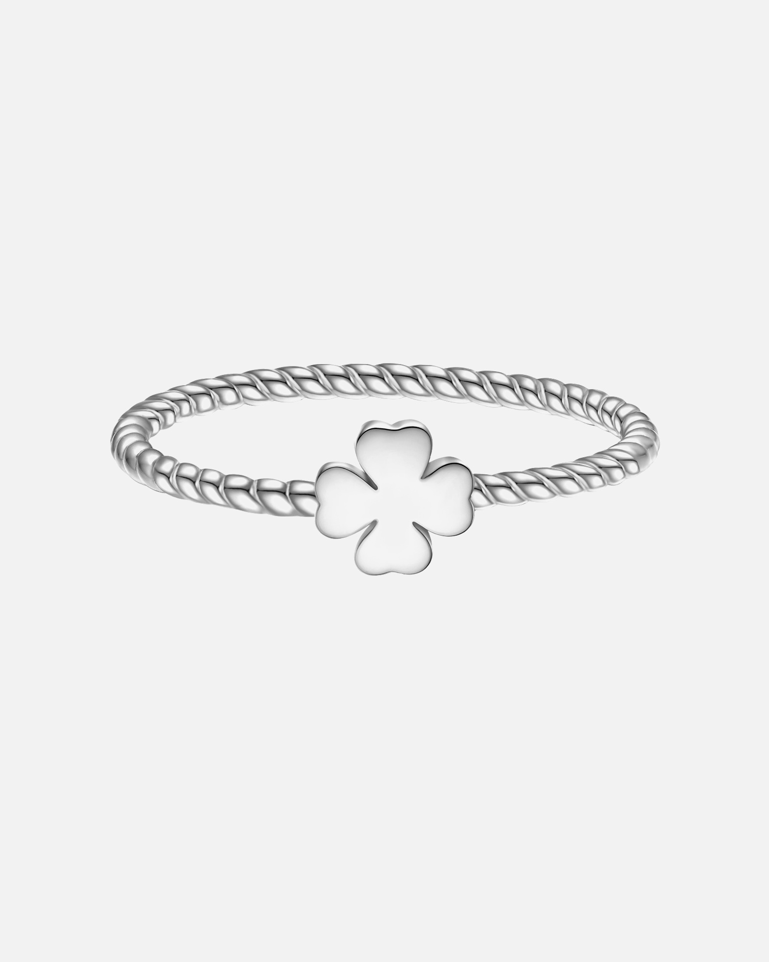 Bague for FemmeBague Feuille de trèfle en Argent sterling en Argent56