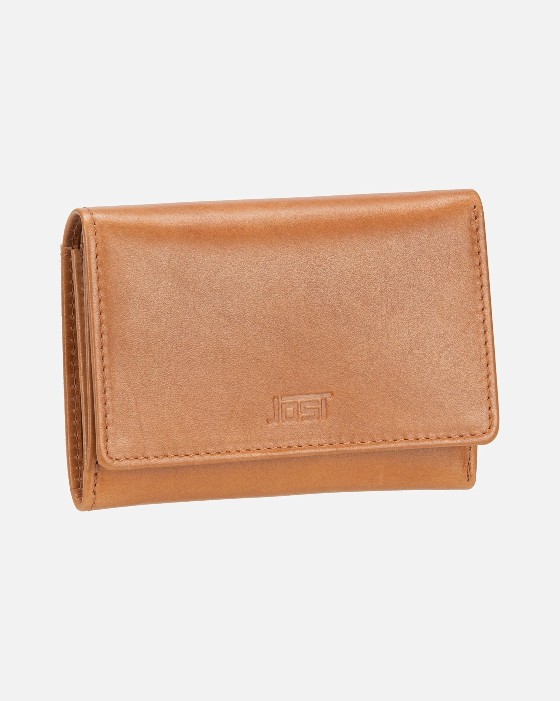 Portemonnaie für Unisex Jost Rana Damengeldbörse cognac