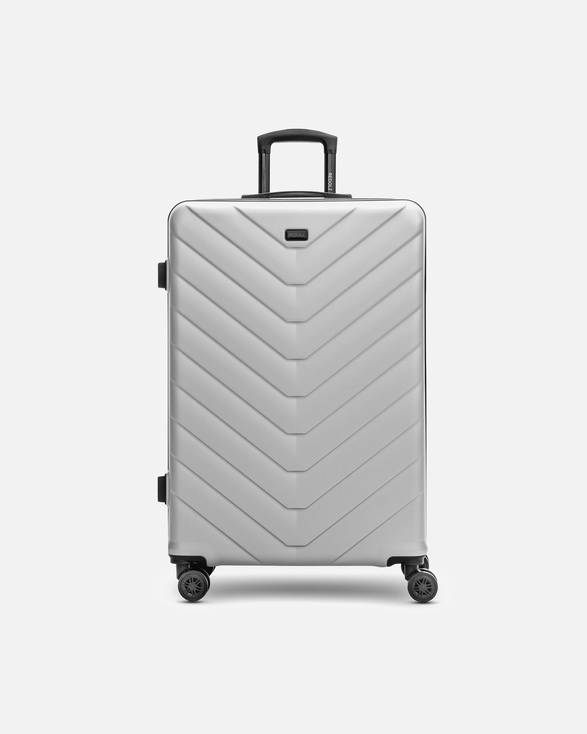 Koffer für Männlich Redolz Essentials 07 LARGE 4 Rollen Trolley 79 cm silver-colored 2